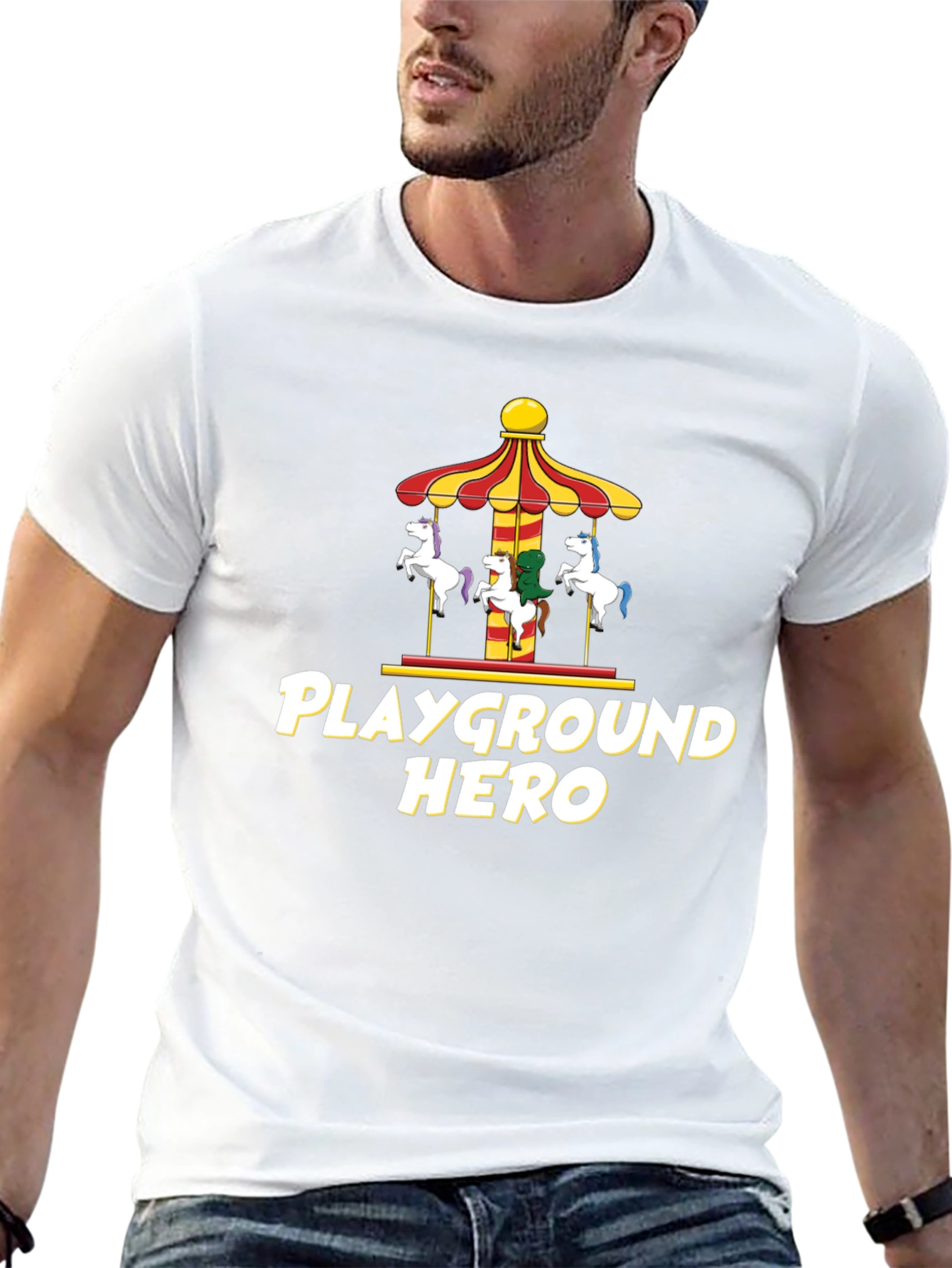 Playground Hero Carousel Graphic Tee