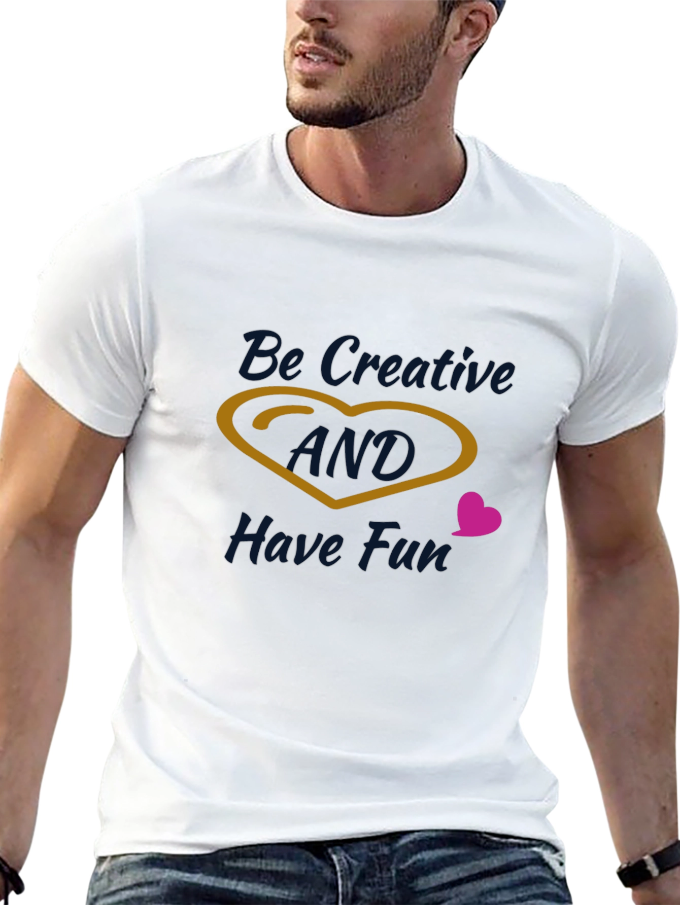 Be Creative Heart T-Shirt