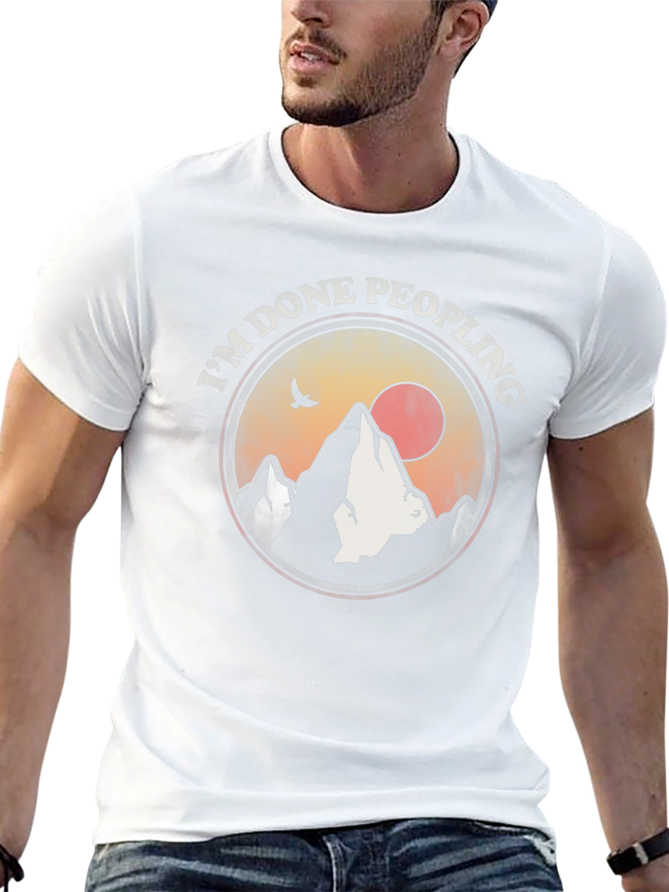 Im Done Peopling Mountain T-Shirt
