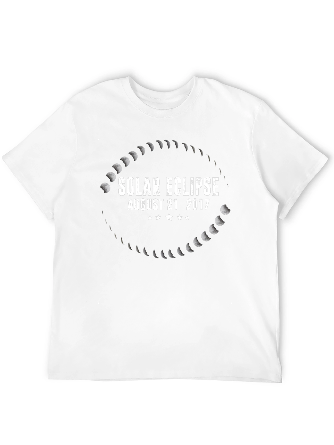 Solar Eclipse August 21 2017 Black T-Shirt
