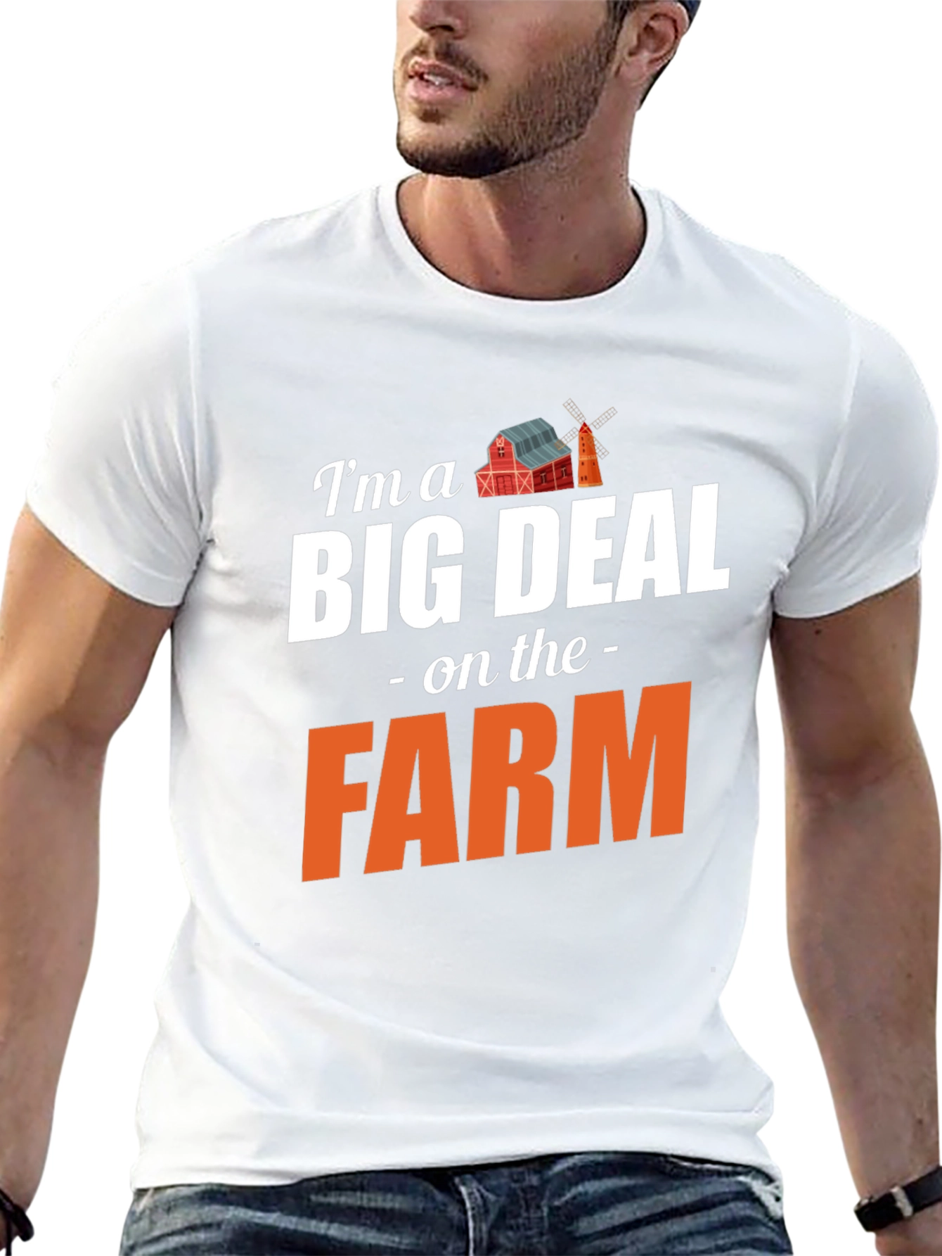 Im a Big Deal on the Farm Graphic T-Shirt