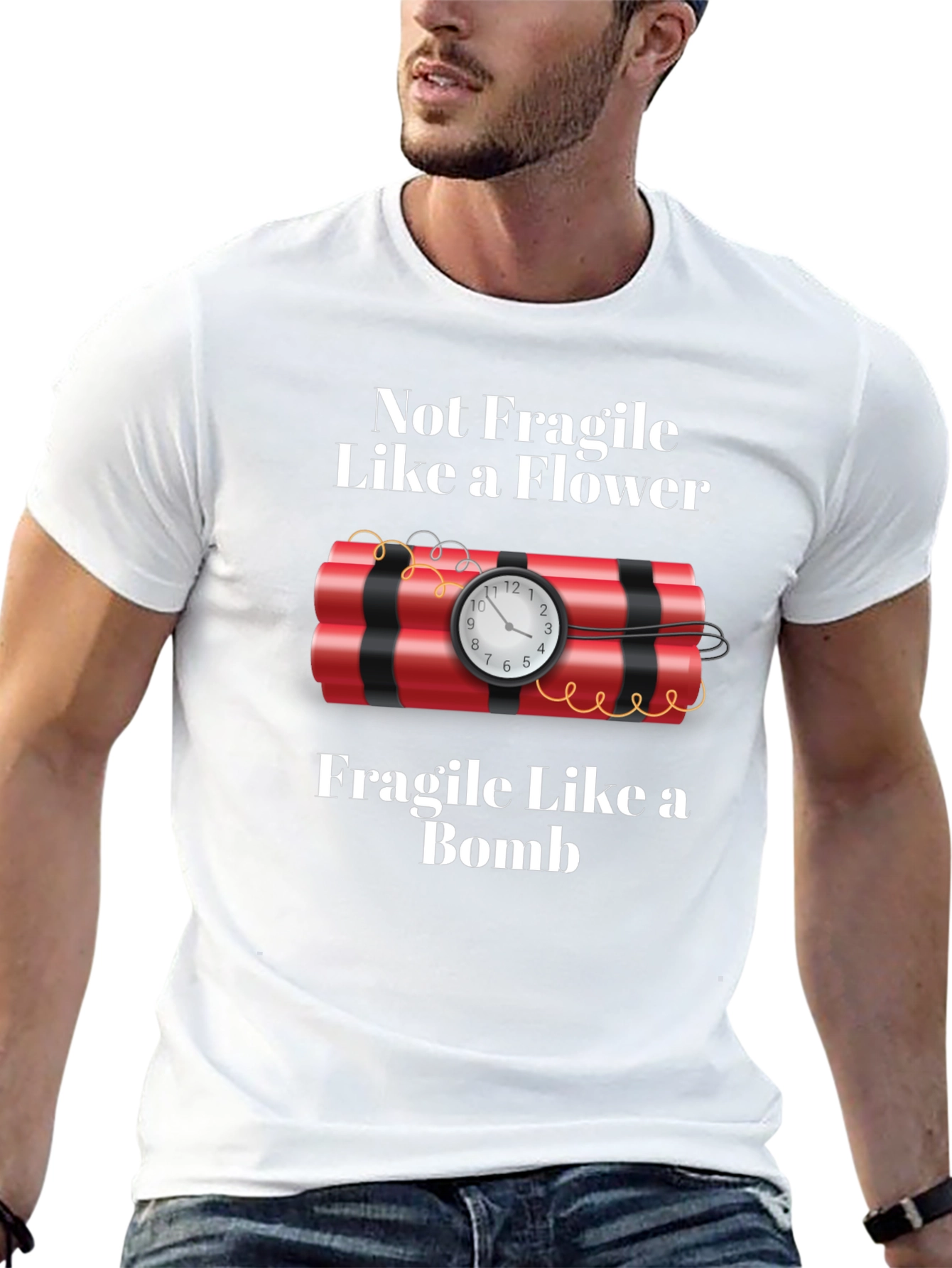 Not Fragile T-Shirt Bomb Design