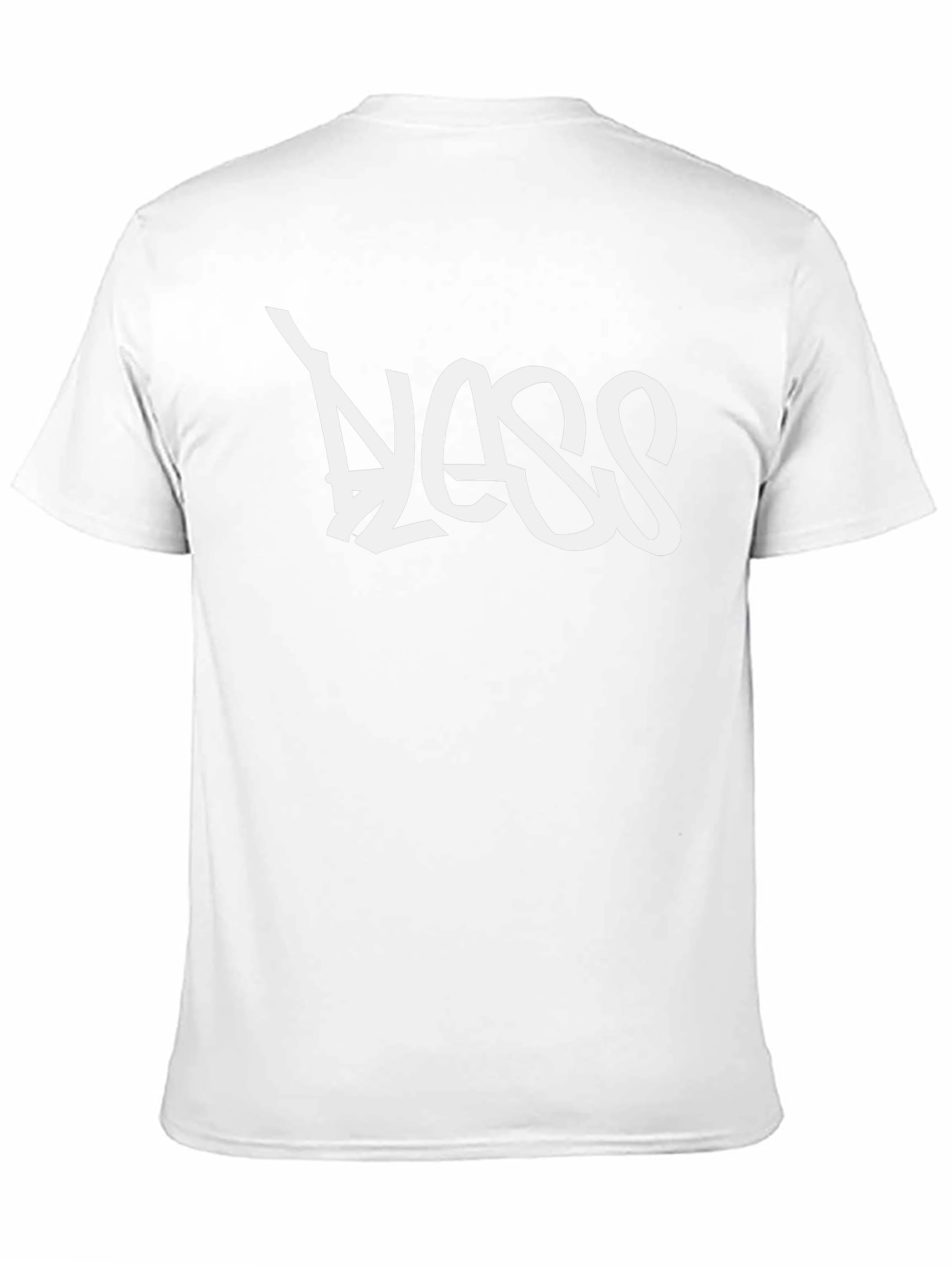 Bless Graffiti Style Black Tee