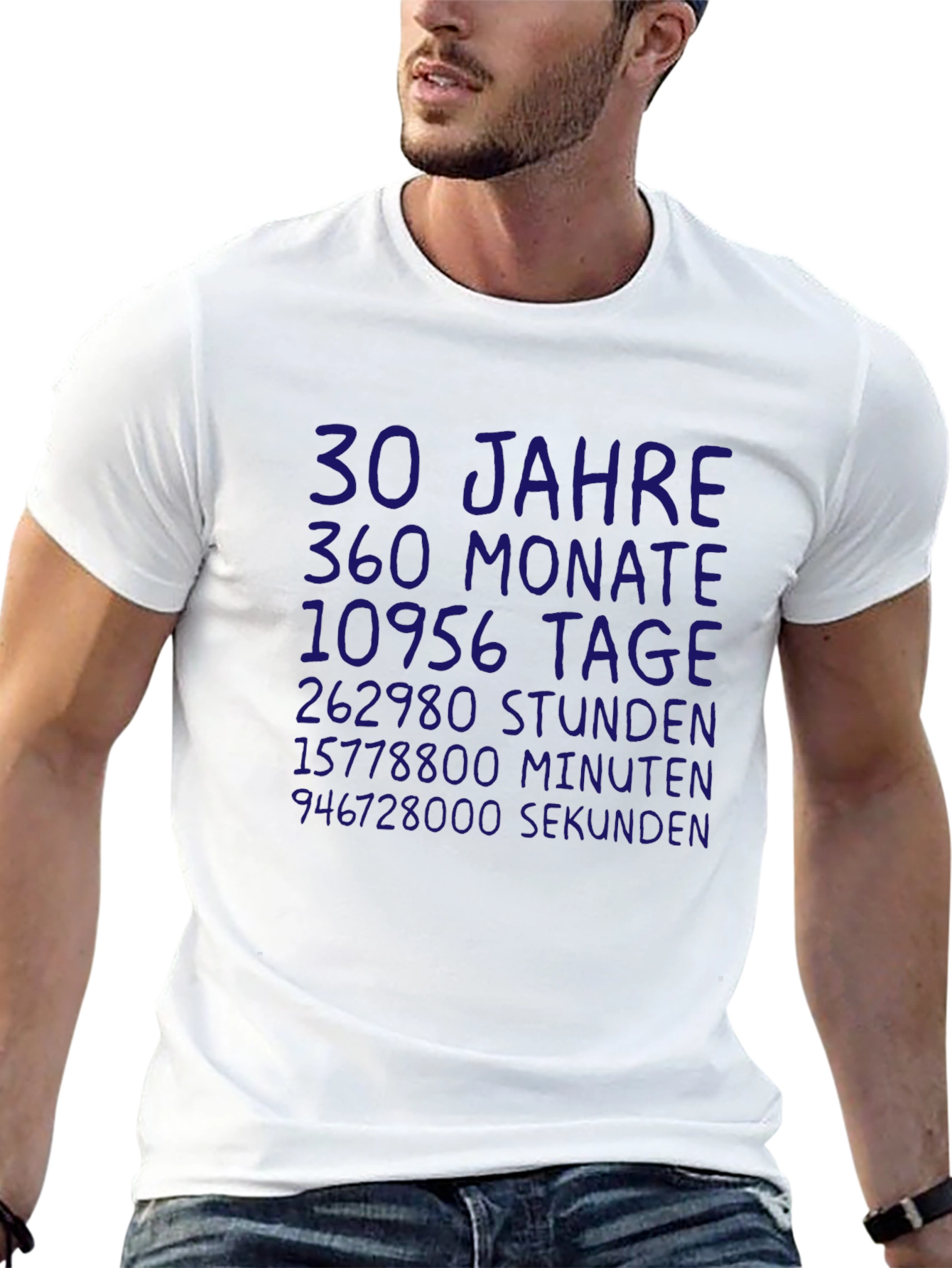 30 Years Anniversary T-Shirt - German Text Print