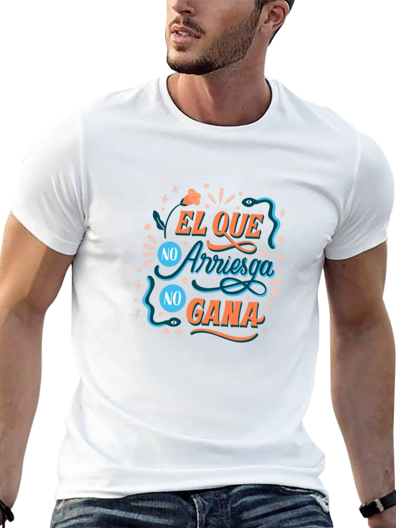 El Que No Arriesga No Gana Graphic Tee