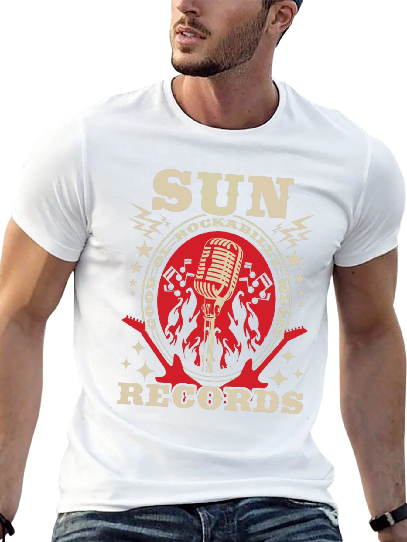 Sun Records Rockabilly Music T-Shirt