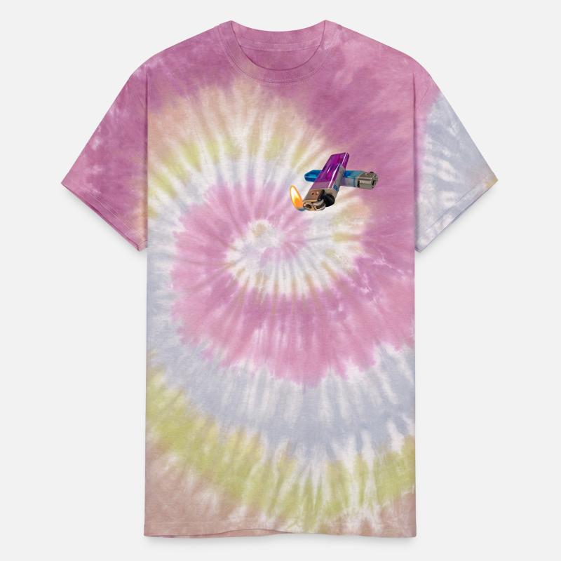 3D Lighter painting, Red and Blue Lightere