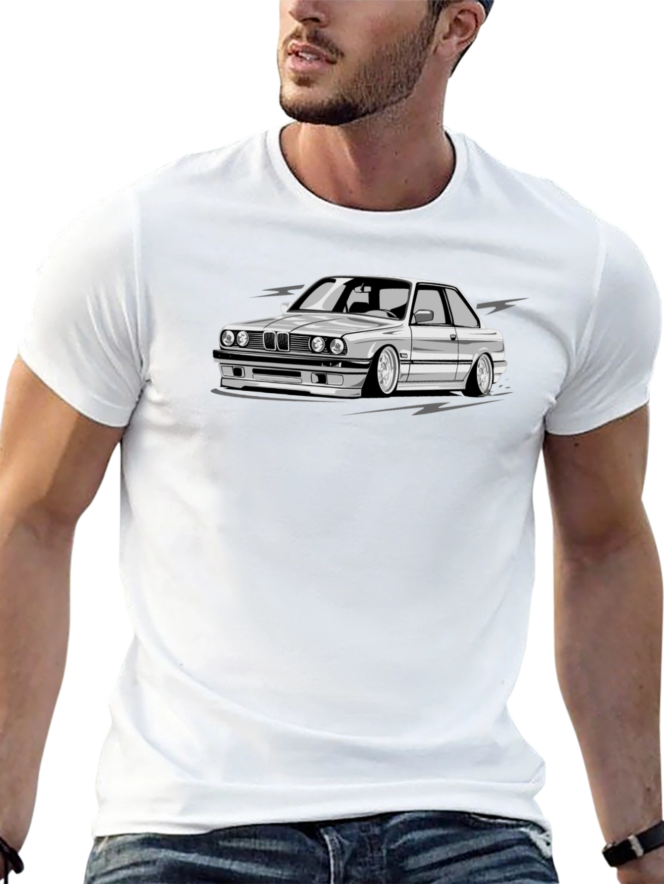 E30 BMW T-Shirt - Automotive Enthusiast Tee