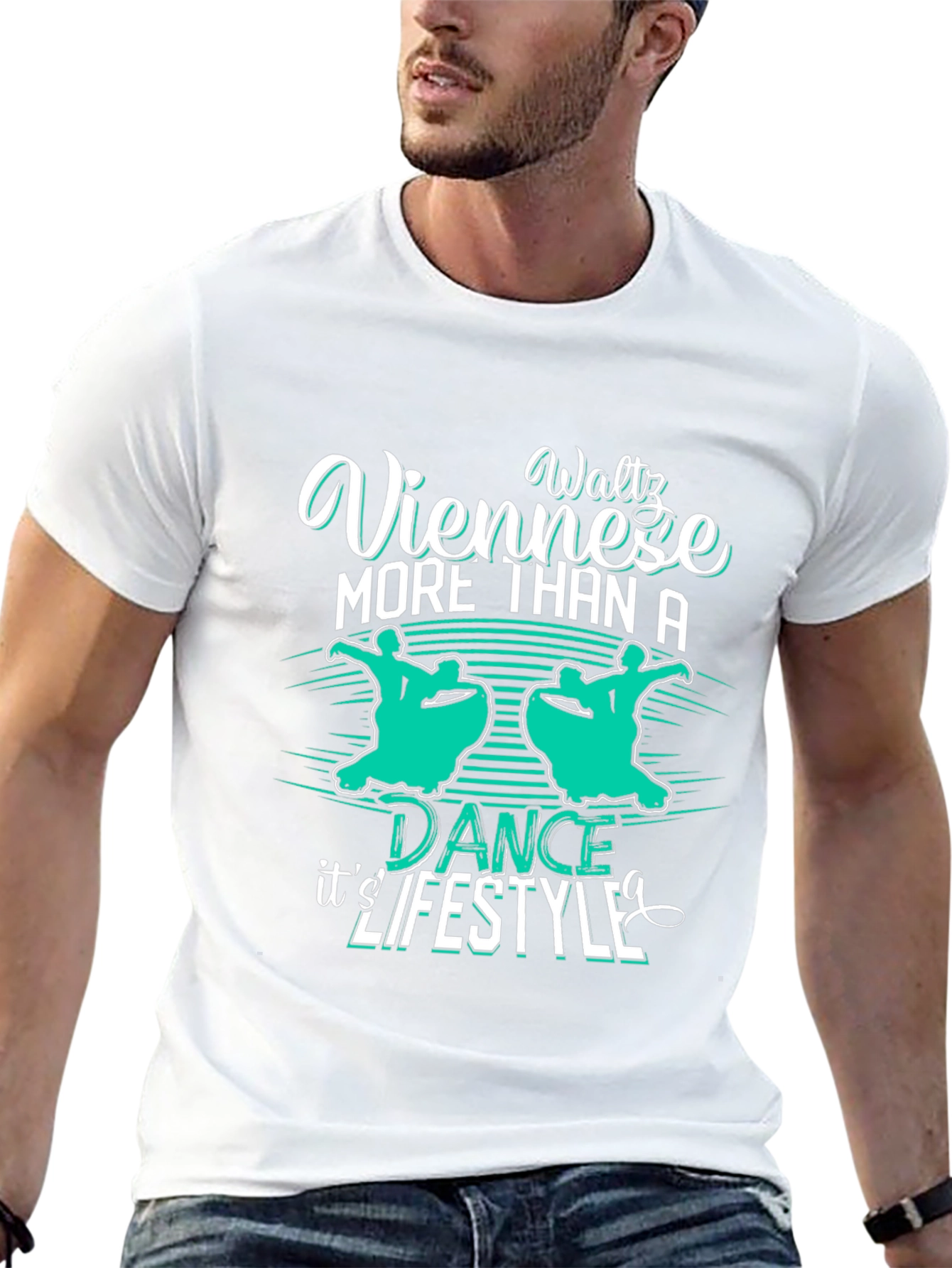 Viennese Waltz Dance Lifestyle T-Shirt