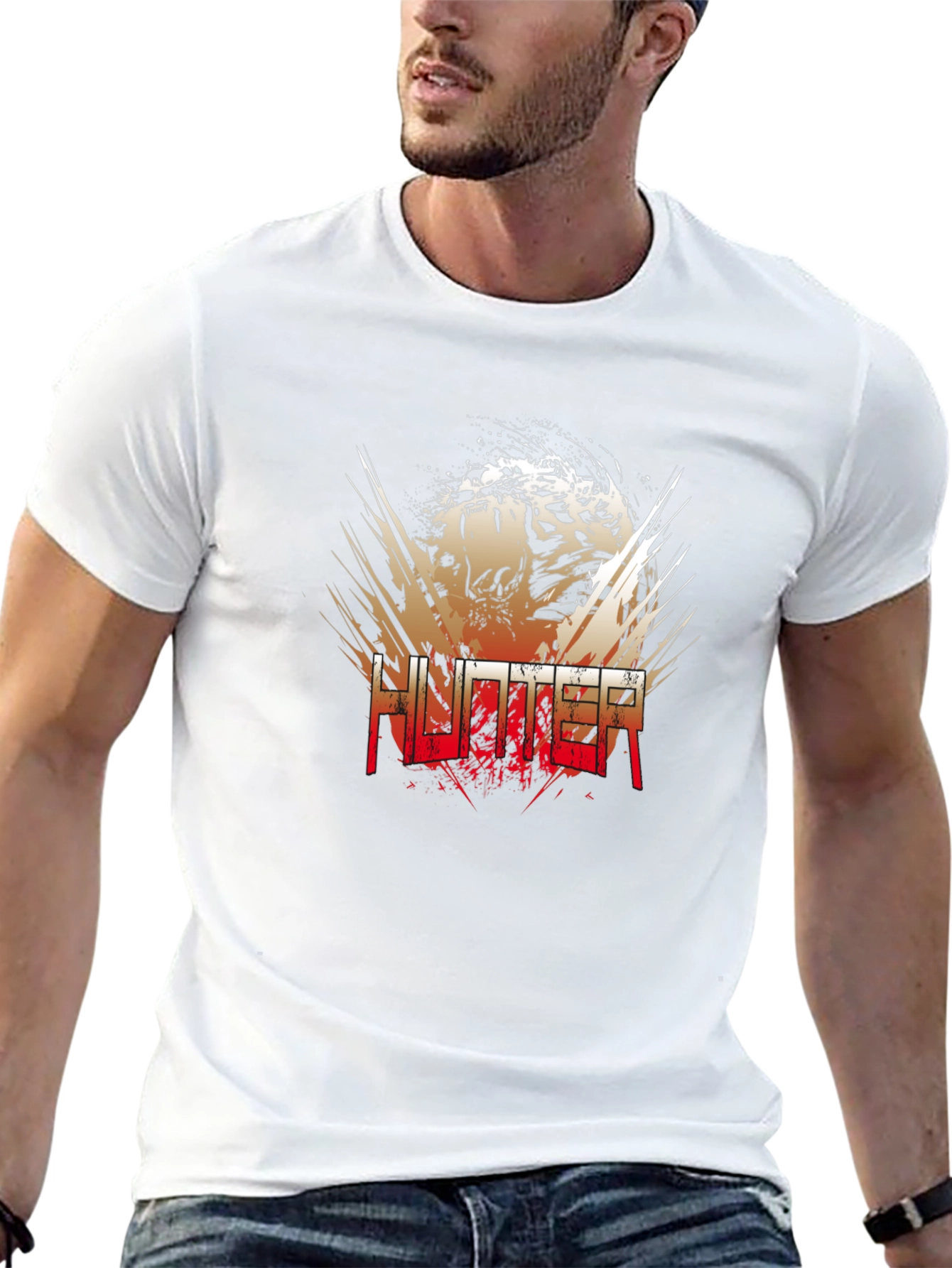 Hunter Graphic T-Shirt - Bold Design