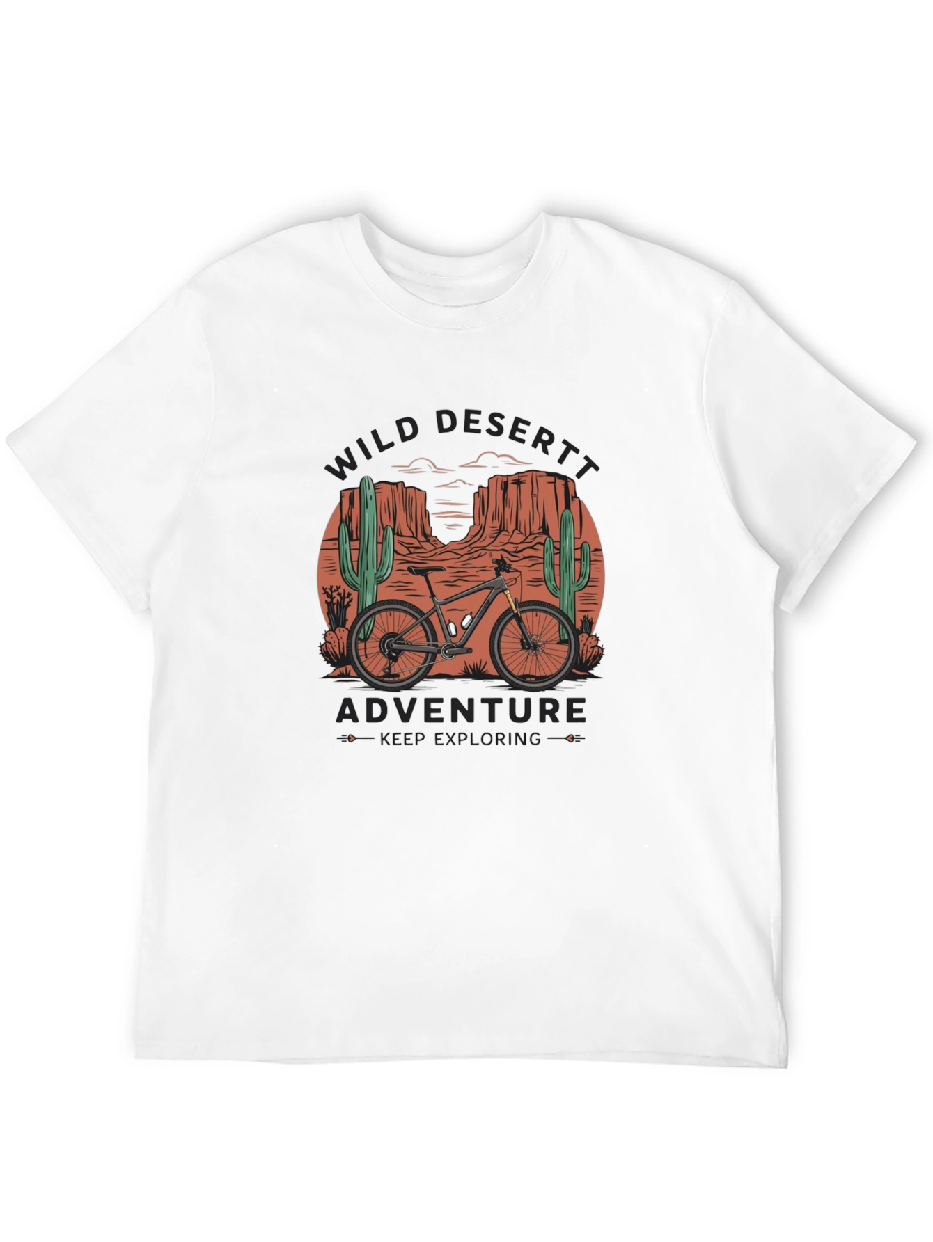 Wild Desert Adventure Graphic T-Shirt