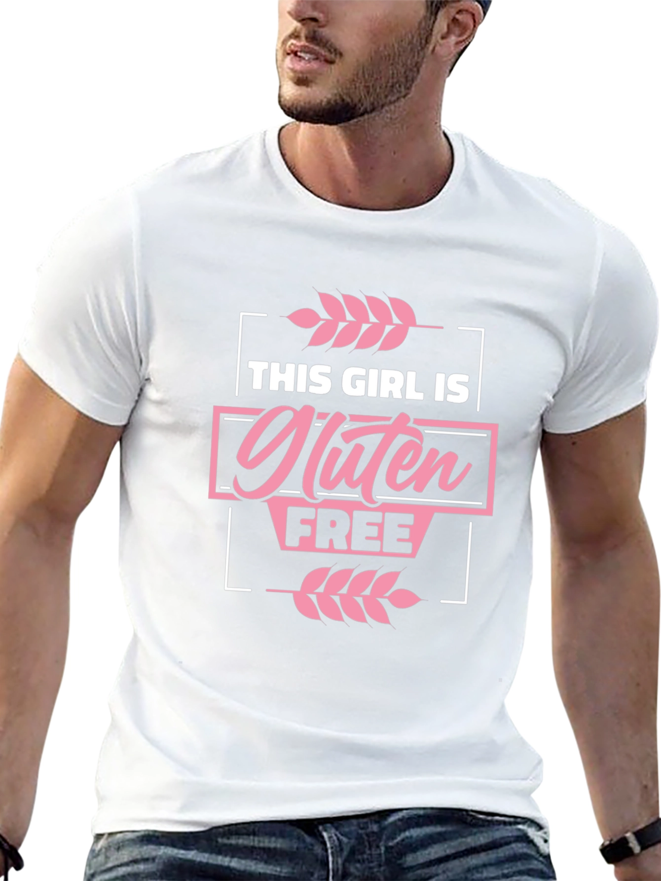 Gluten Free Girl Black Graphic Tee Shirt