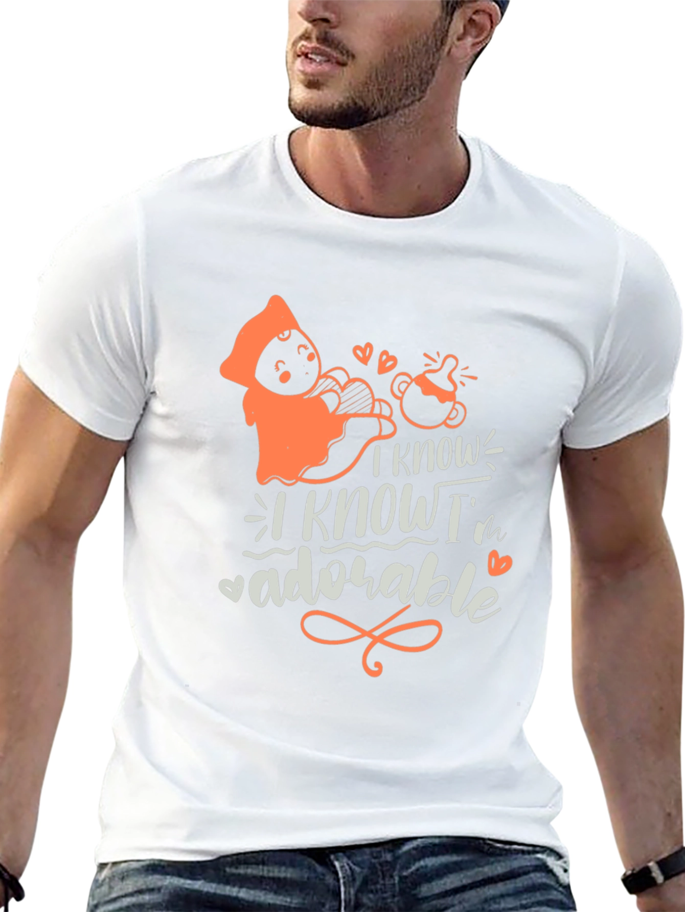 I Know Im Adorable Baby T-Shirt