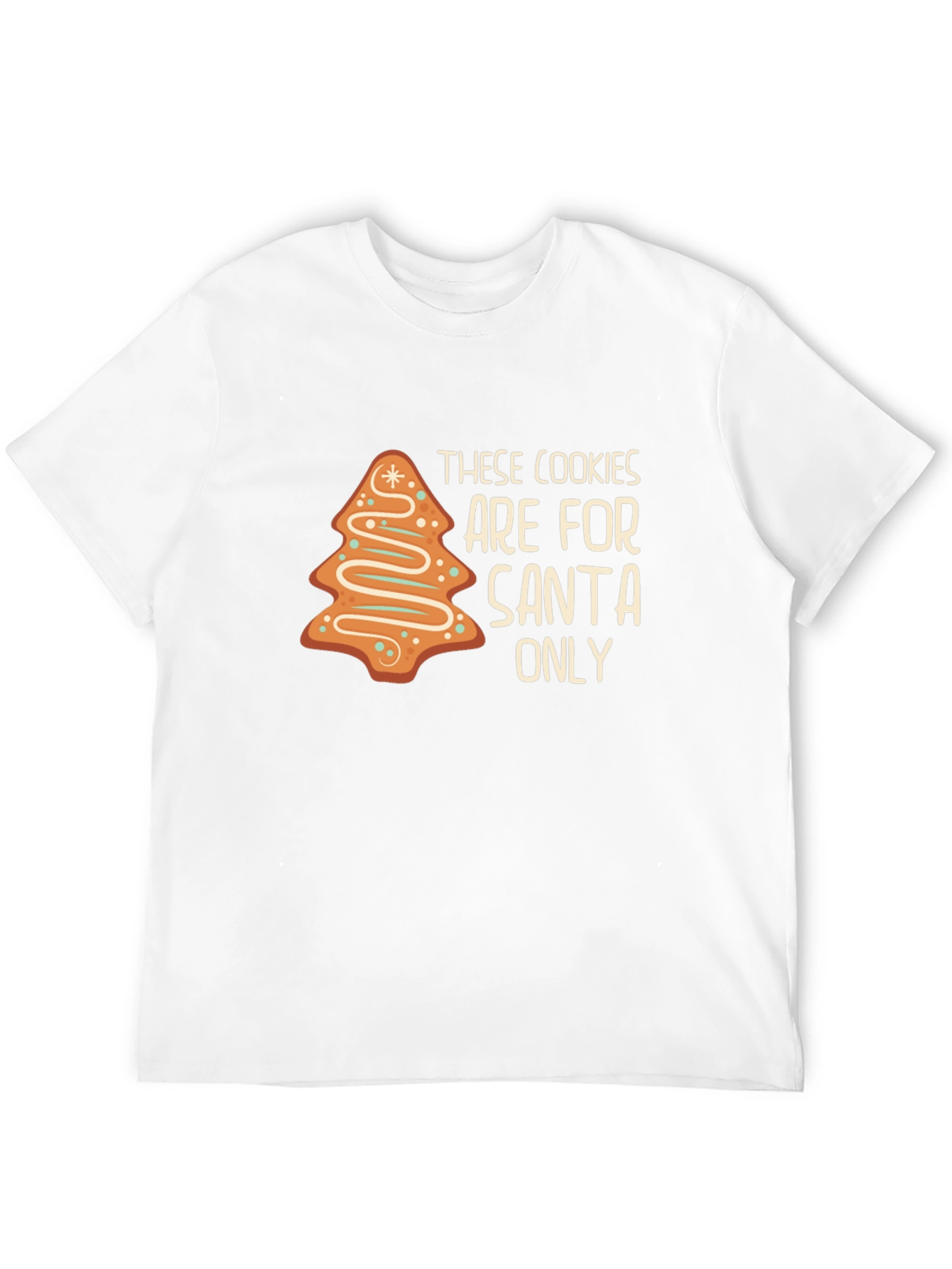 Santas Cookies T-Shirt - Christmas Holiday Tee