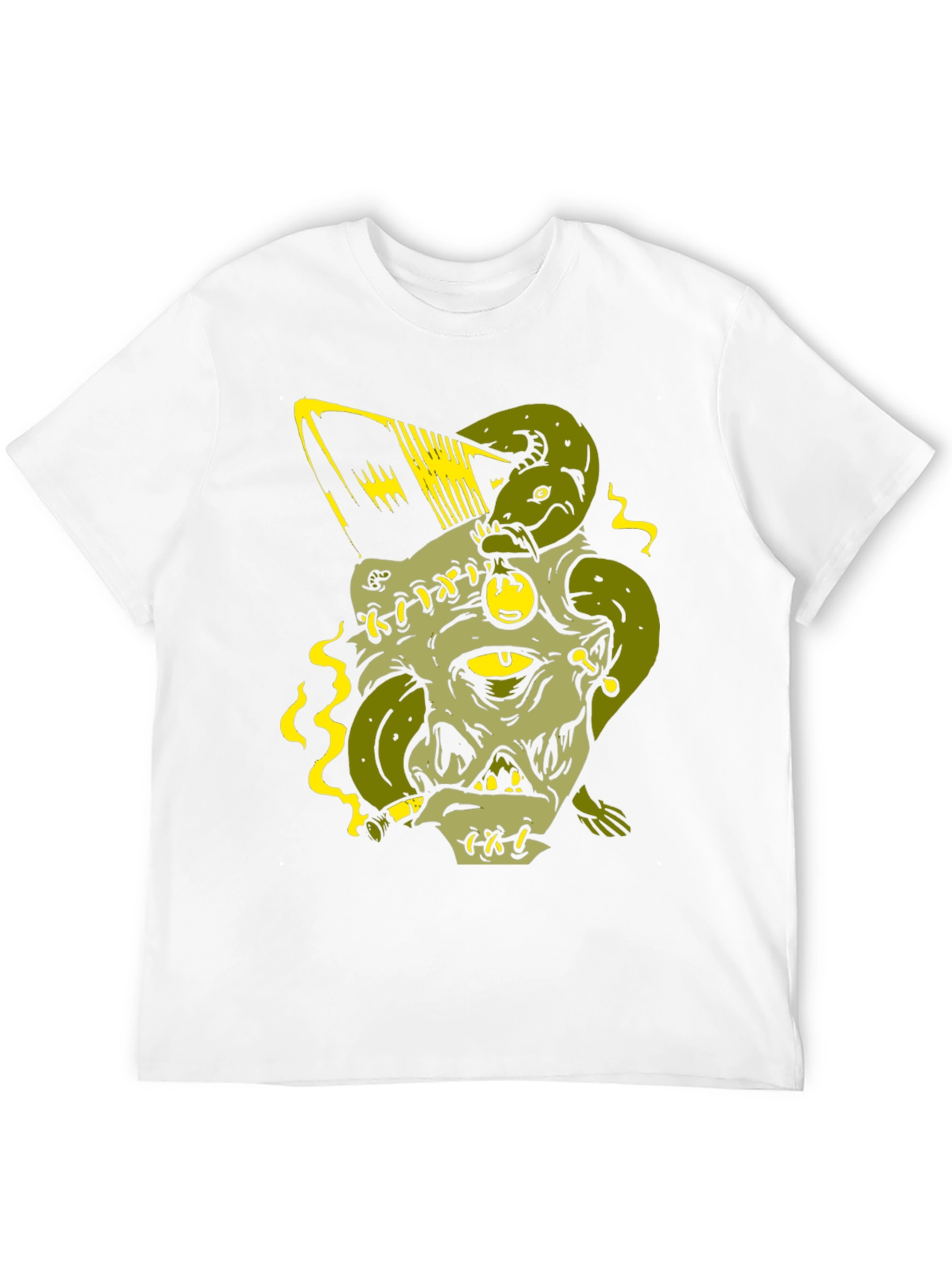 One-Eyed Monster Graphic Print Tee