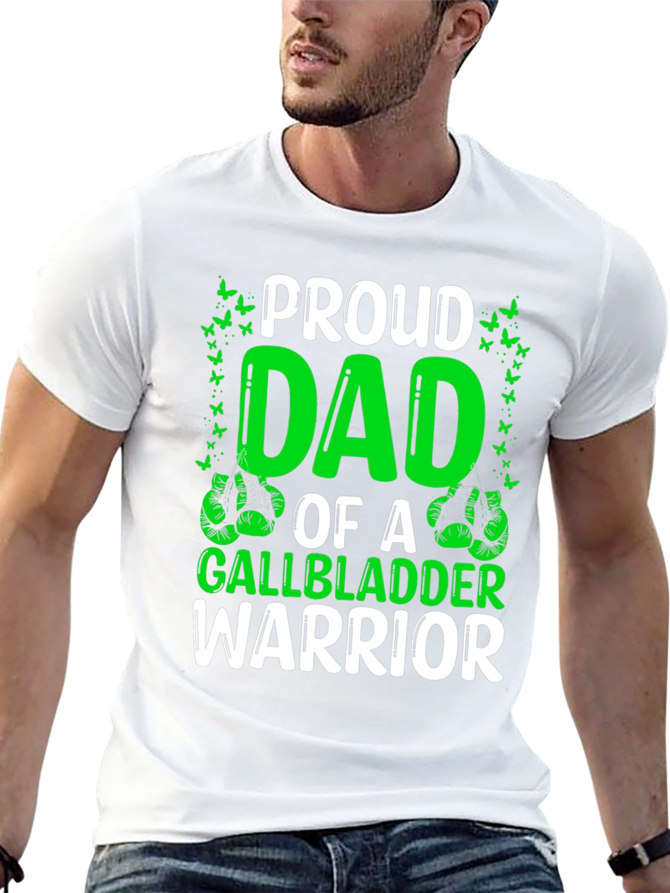 Proud Dad of Gallbladder Warrior T-Shirt