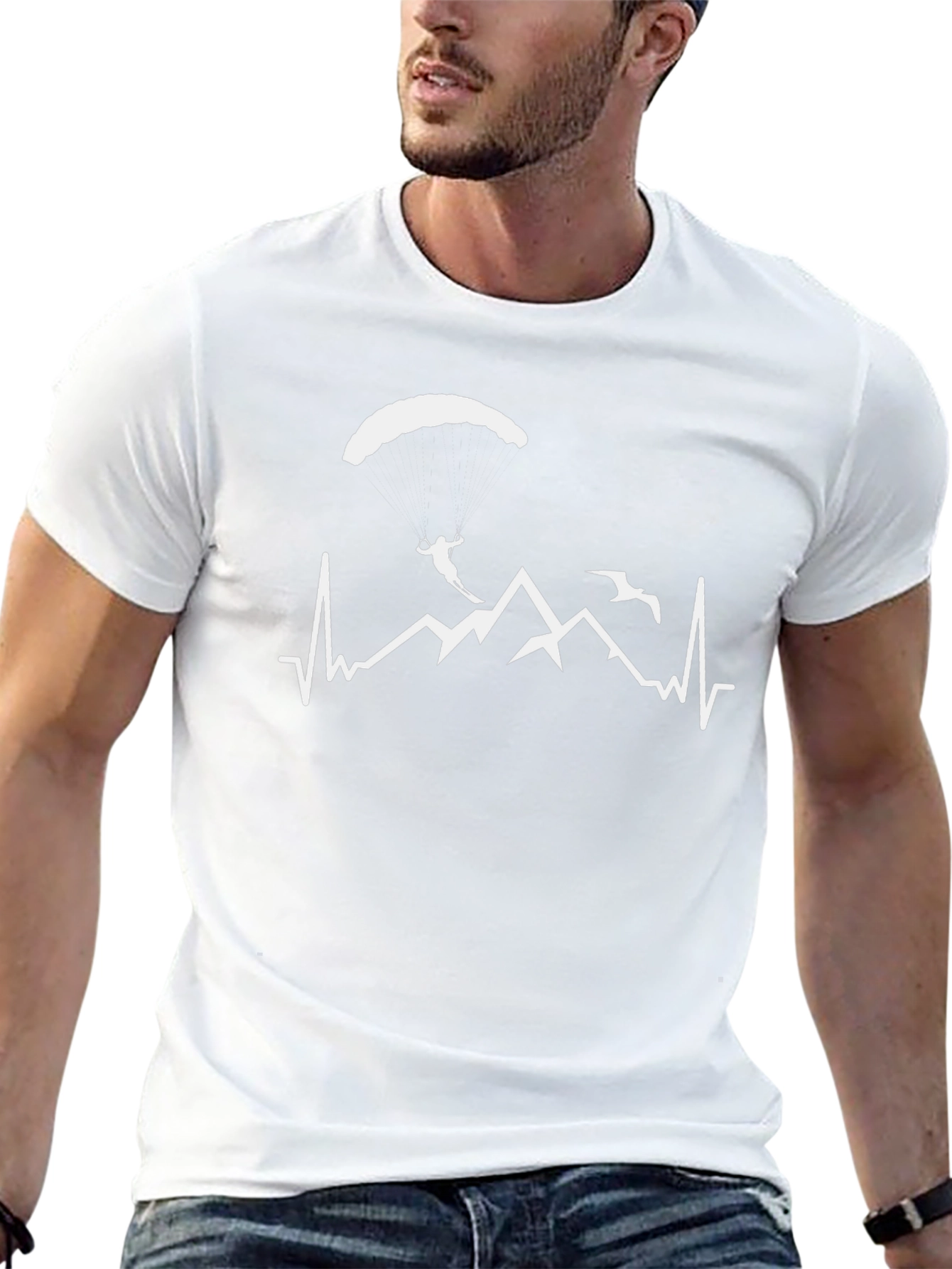 Adventure Seeker Black Graphic Tee