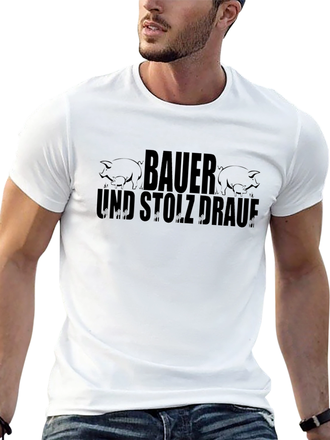 Bauer und Stolz Drauf T-Shirt