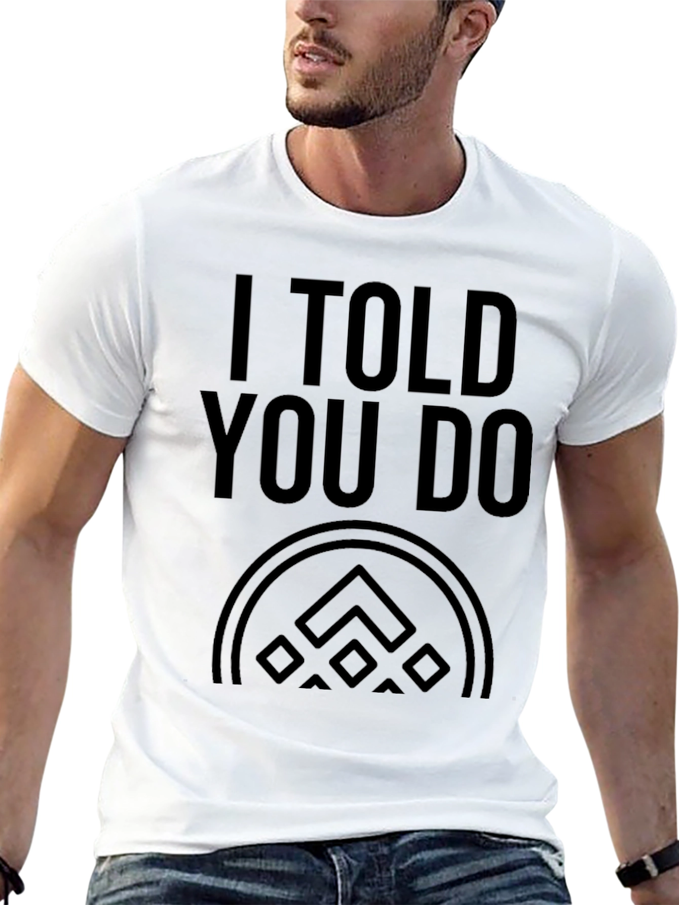 I Told You So Graphic Black T-Shirt