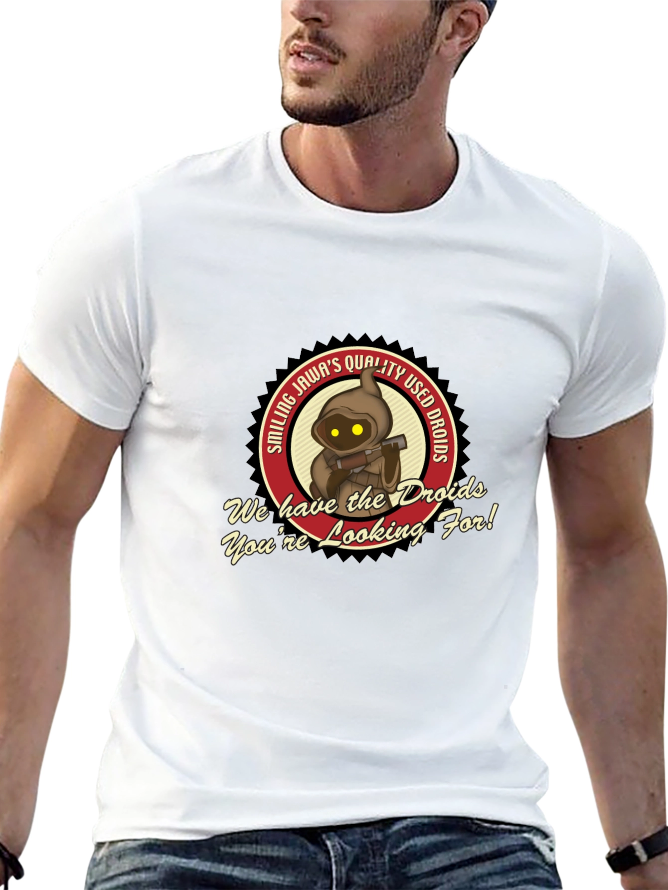 Smiling Jawa Droids Graphic T-Shirt