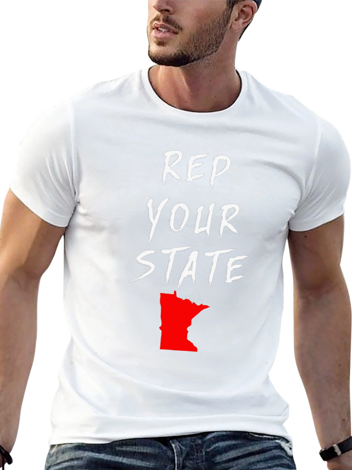 Rep Your State Graphic Tee - Minnesota Pride T-Shirt
