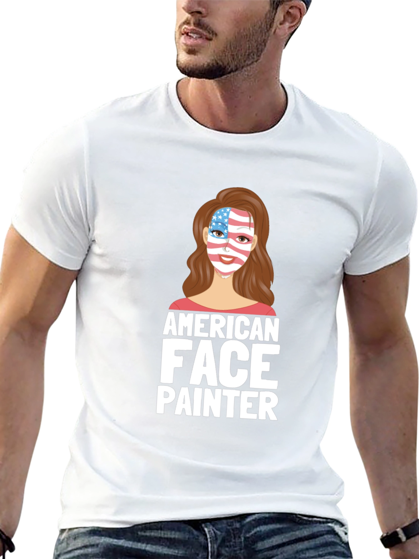 American Face Painter T-Shirt