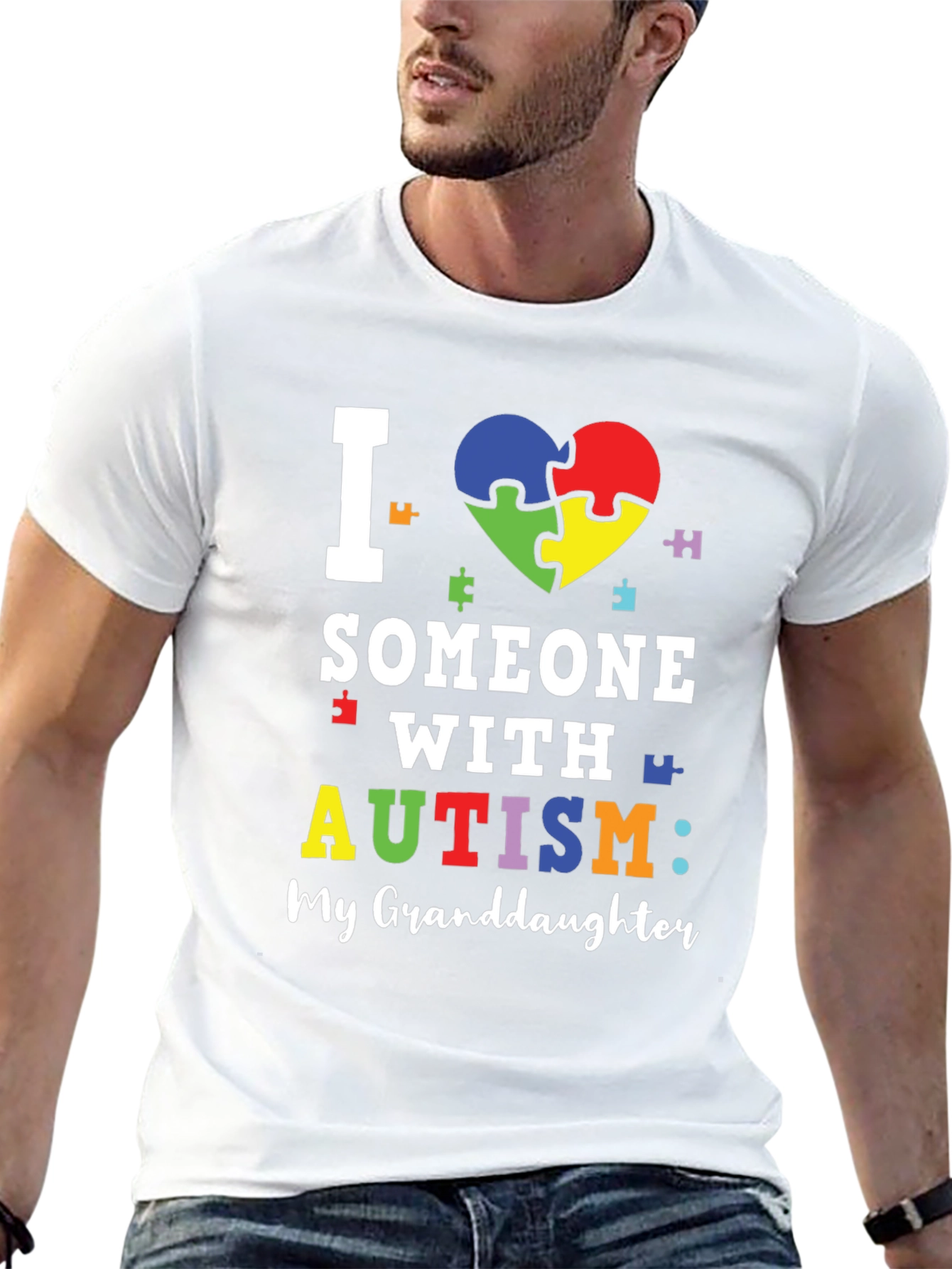 Autism Awareness T-Shirt: Granddaughter Love