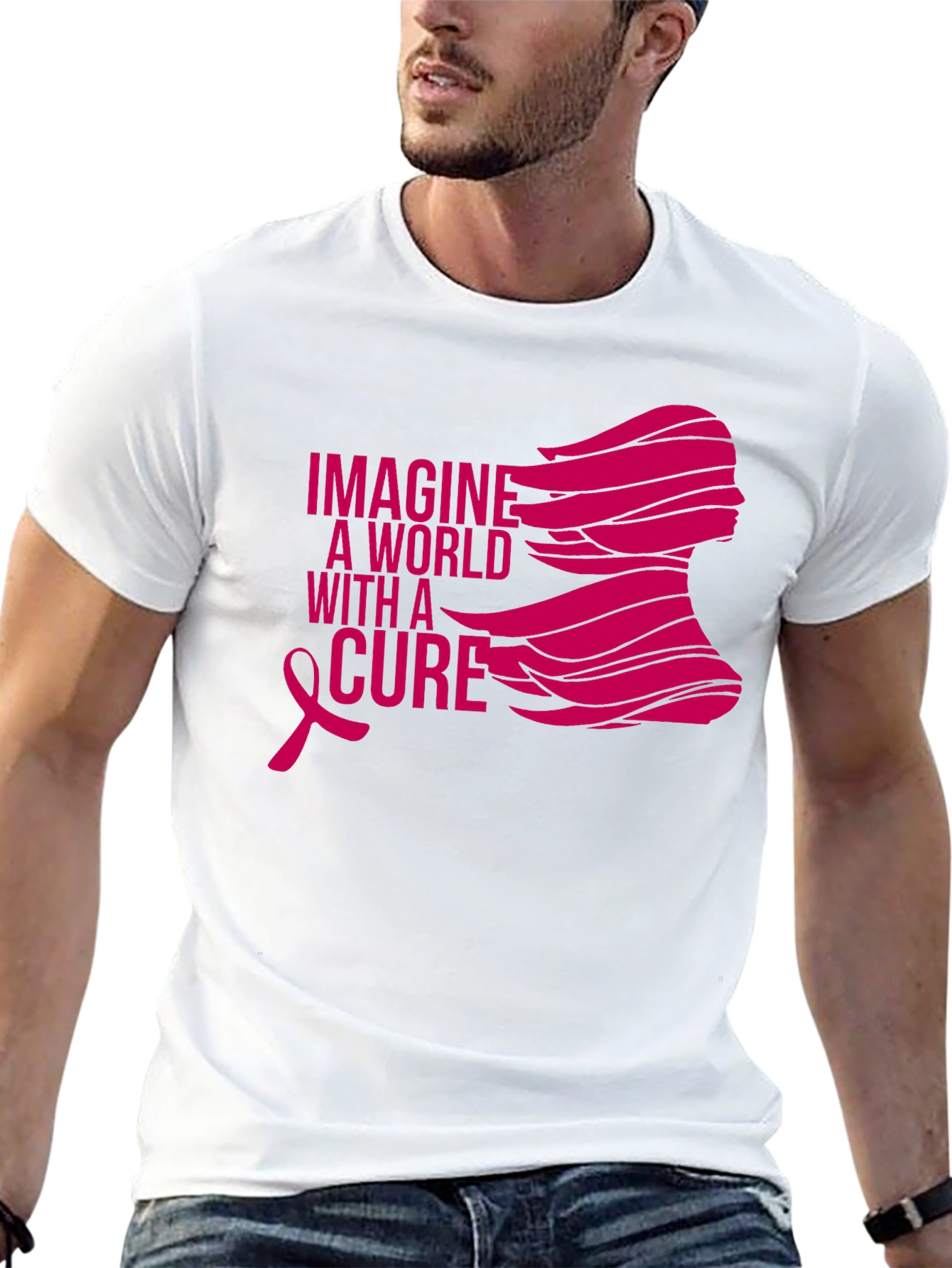 Imagine a World With A Cure T-Shirt