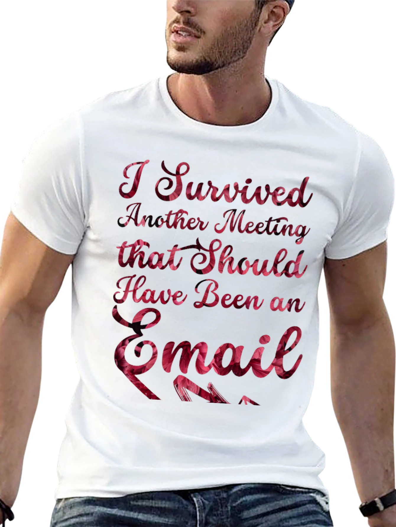 Funny I Survived Another Meeting T-Shirt