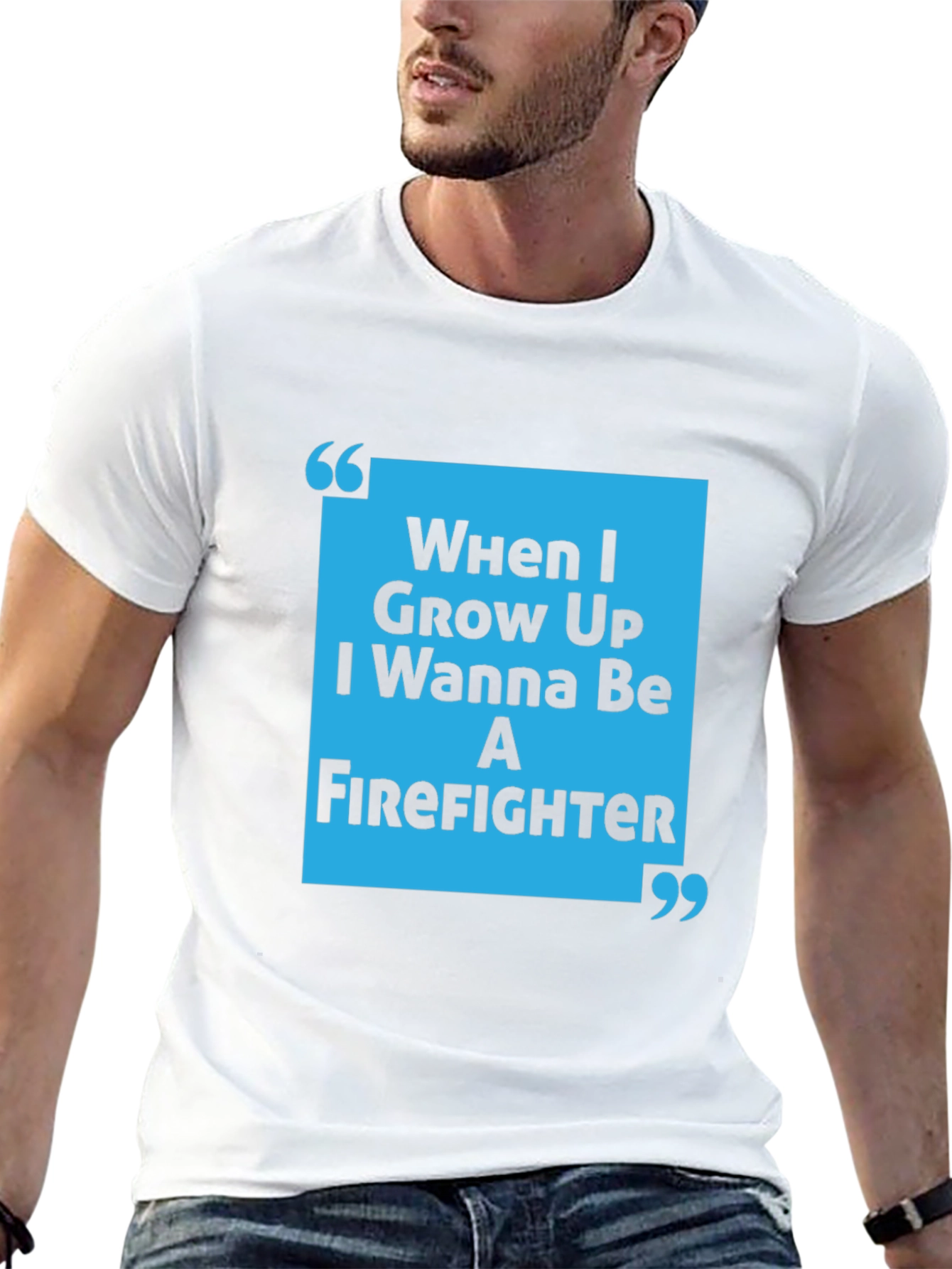 Firefighter Aspirations T-Shirt - When I Grow Up