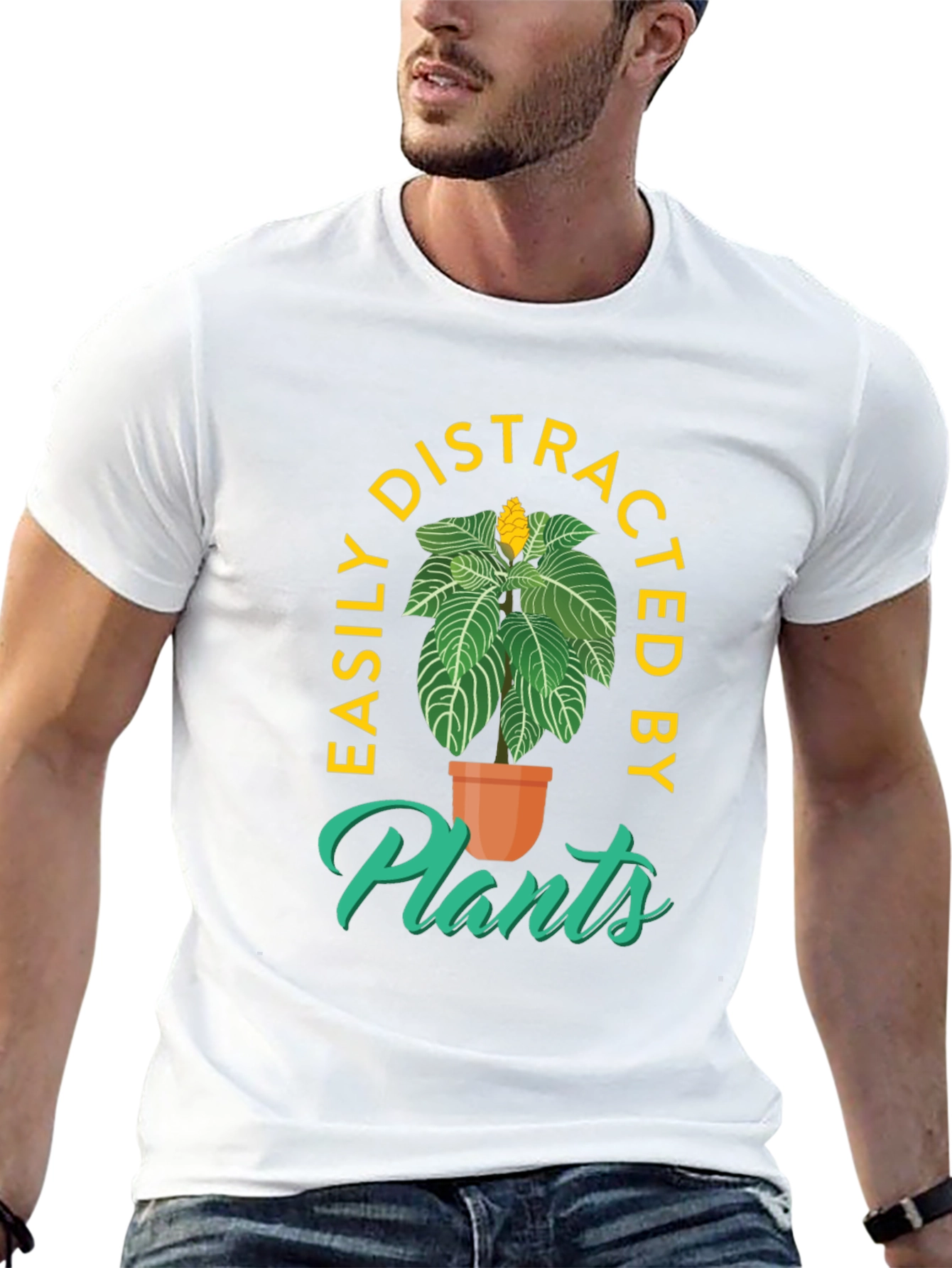 Easily Distracted By Plants T-Shirt