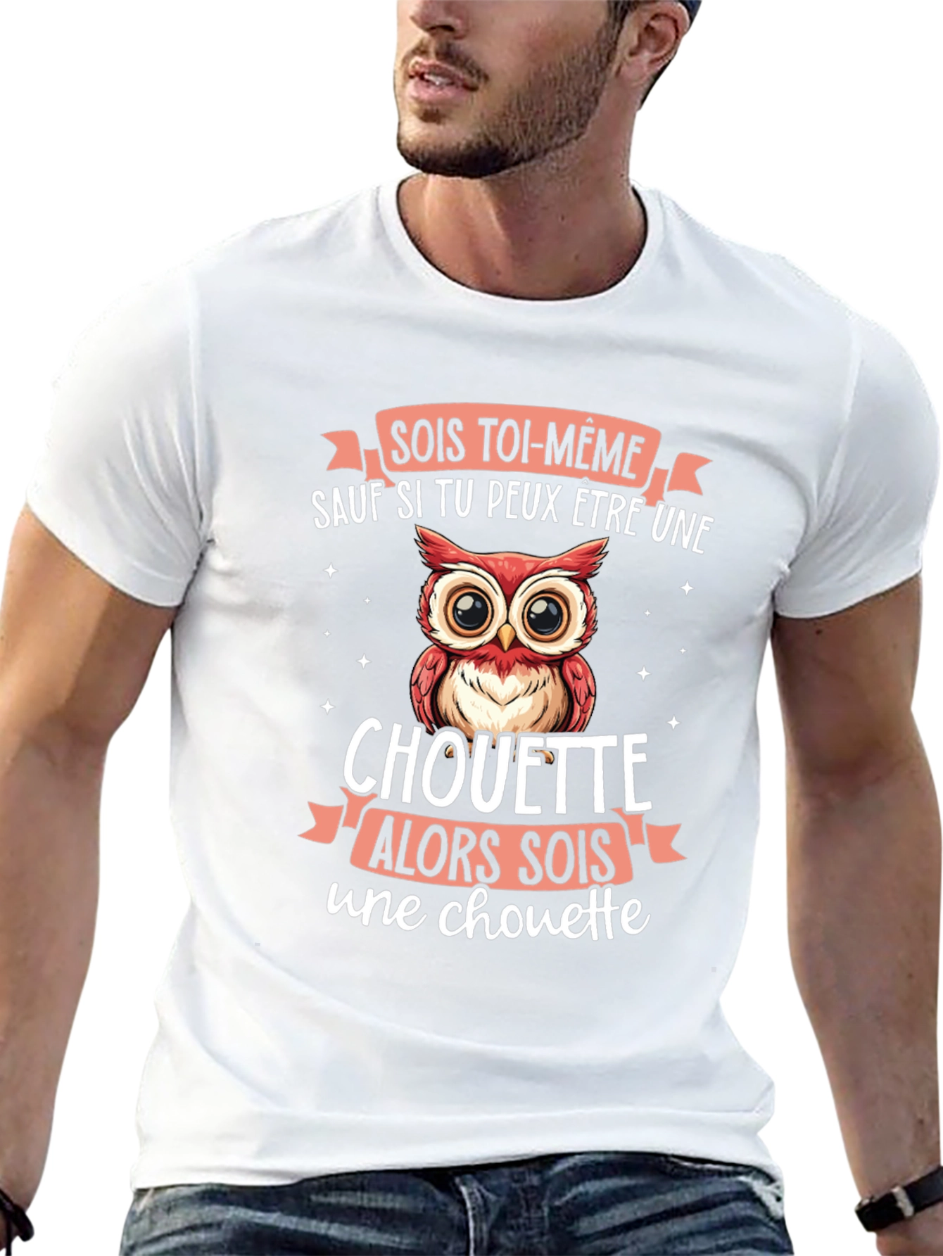 Funny Owl Graphic Tee - Be Yourself Unless...