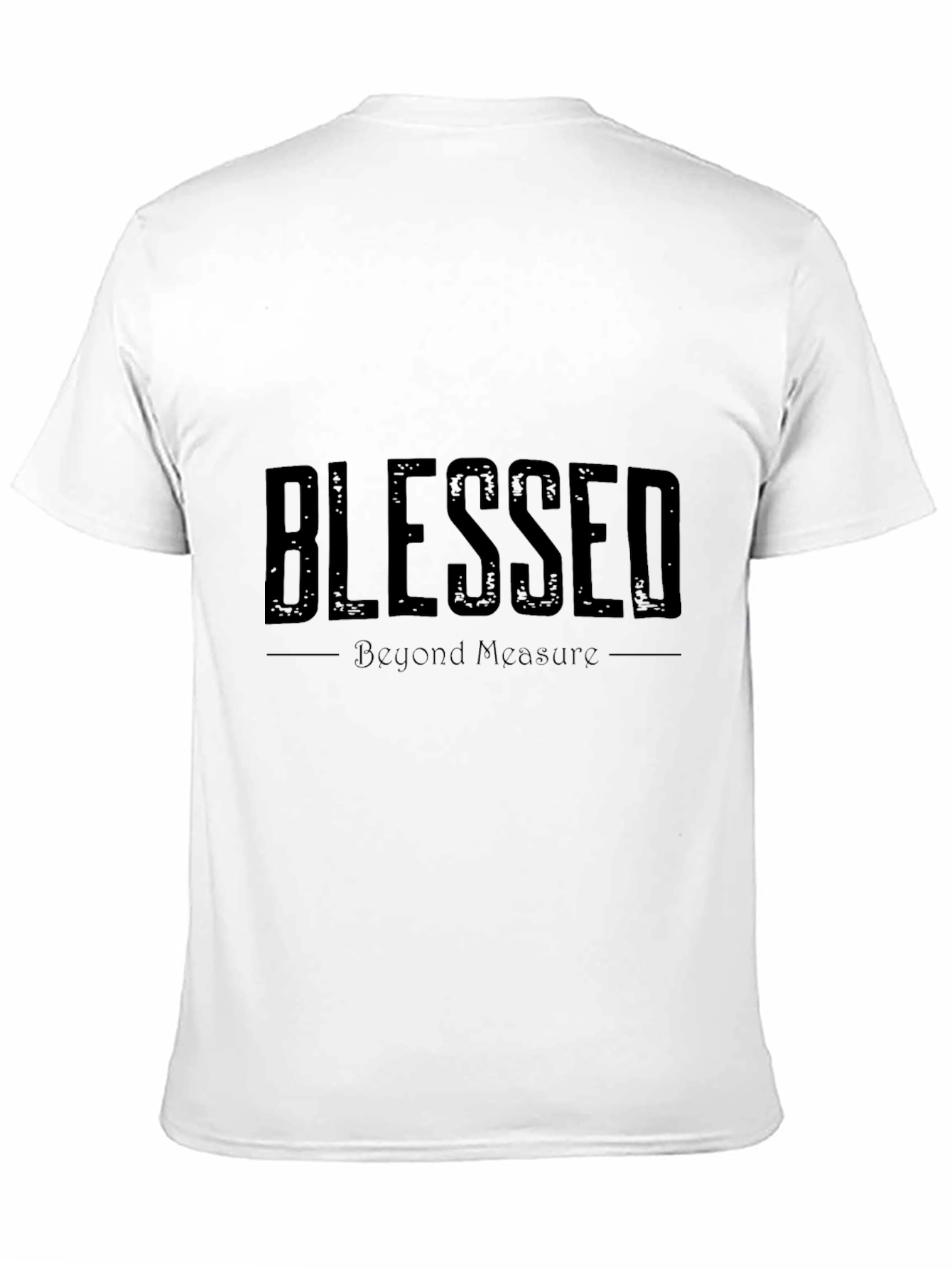 Blessed Beyond Measure Black T-Shirt
