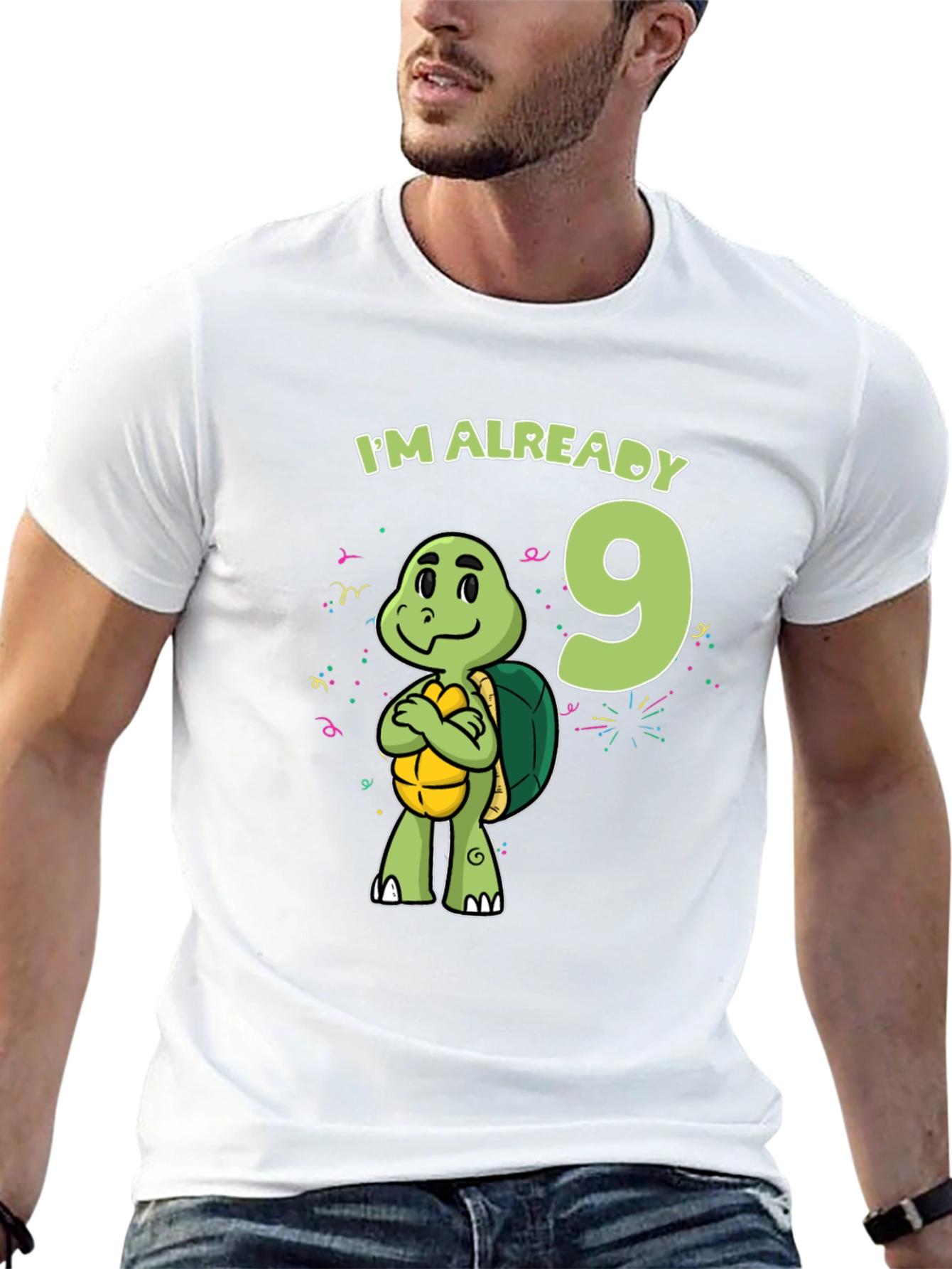 Im Already 9 Turtle T-Shirt