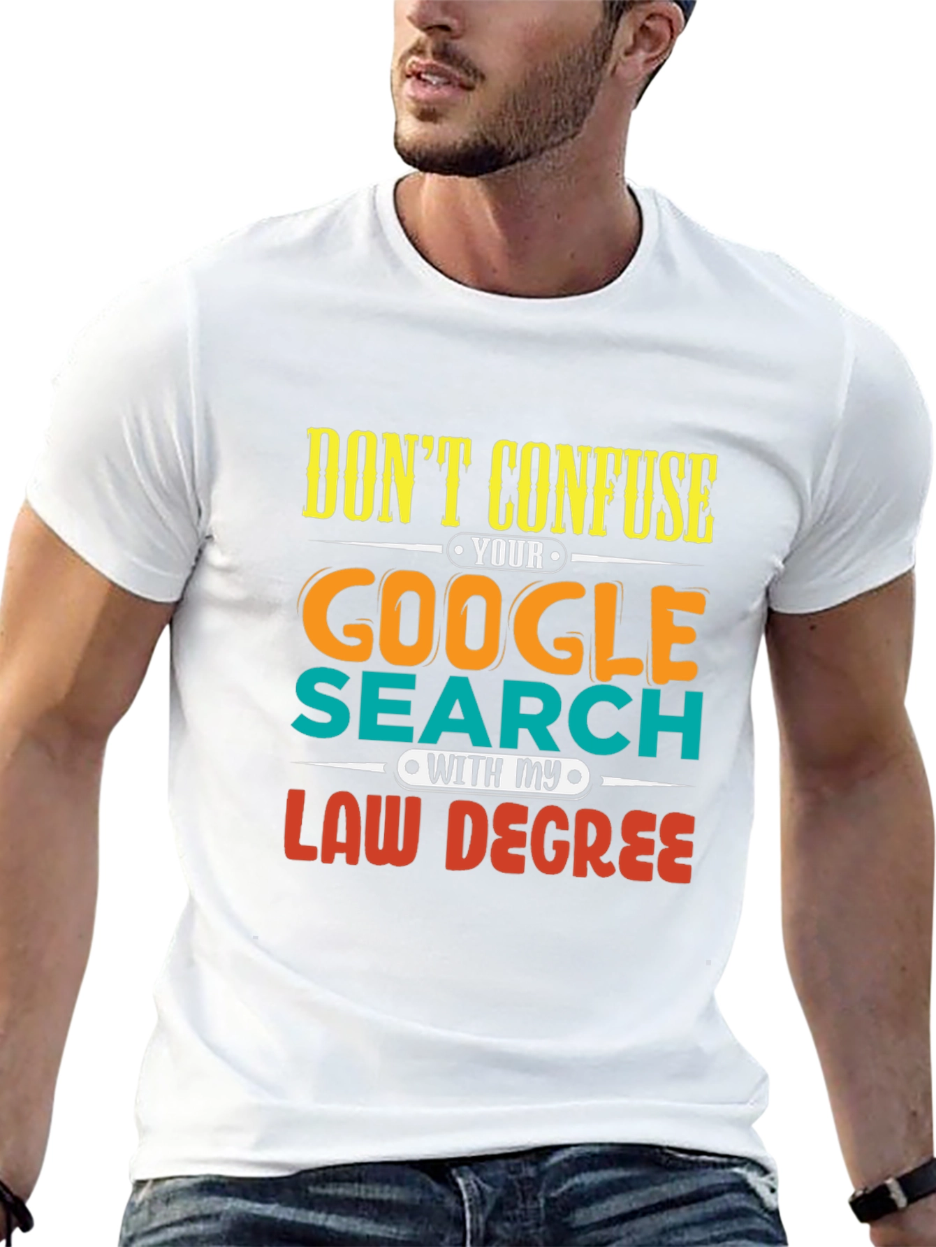 Law Degree Google Search Funny T-Shirt