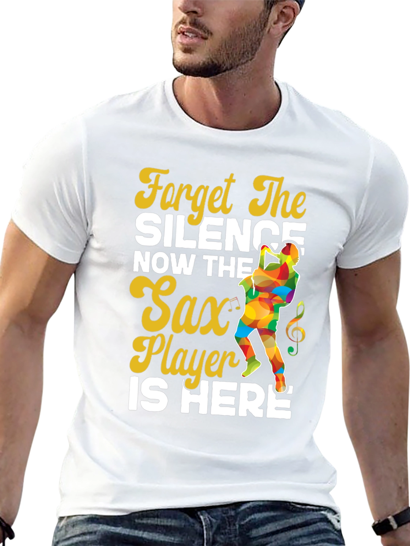 Sax Player Graphic Tee