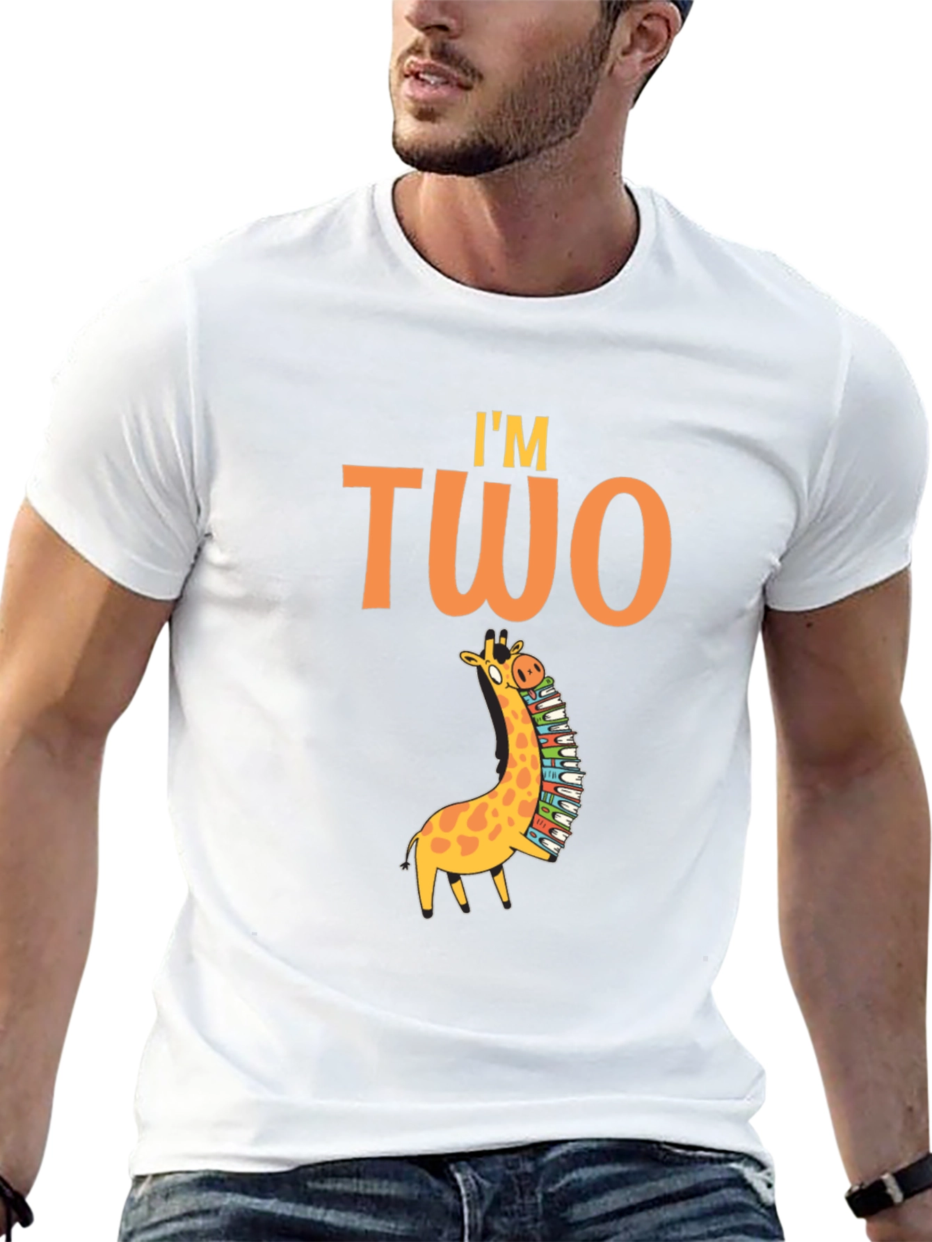 Im Two Giraffe Bookworm T-Shirt