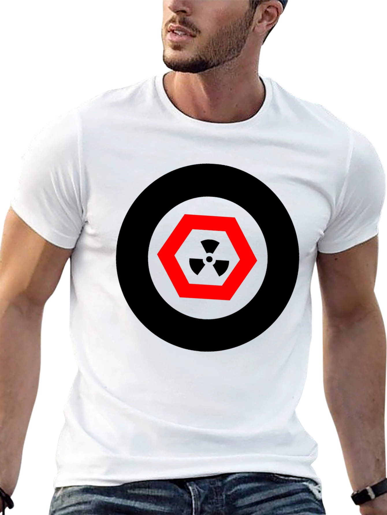 Radioactive Symbol Graphic Tee