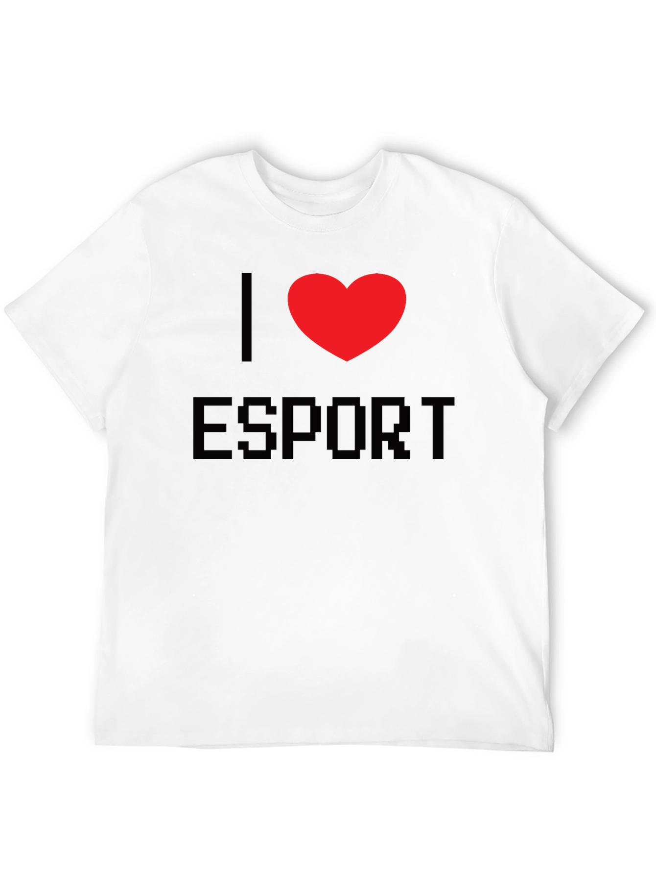 I Love Esport Graphic T-Shirt - Gamer Fashion