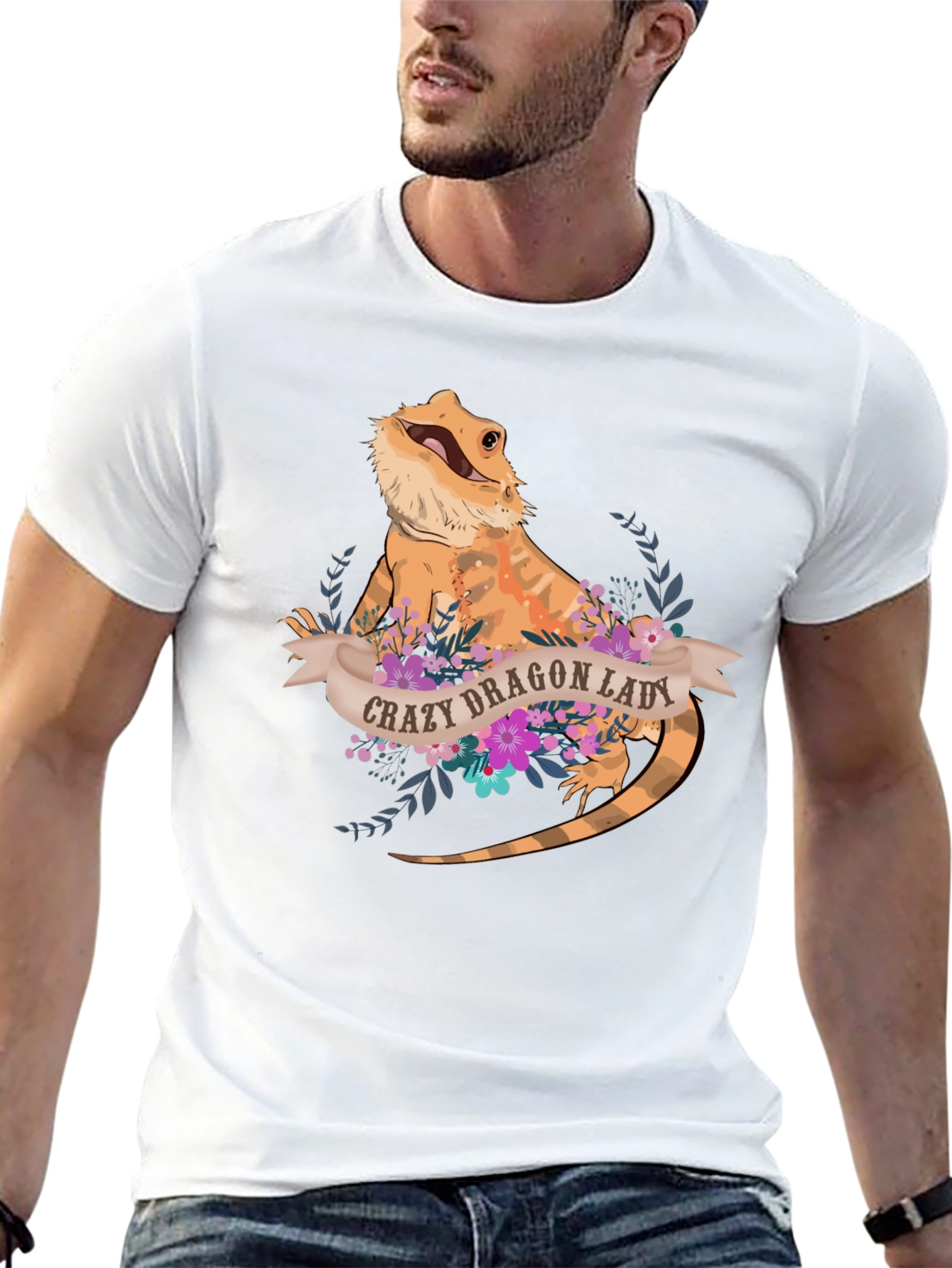 Crazy Dragon Lady T-Shirt