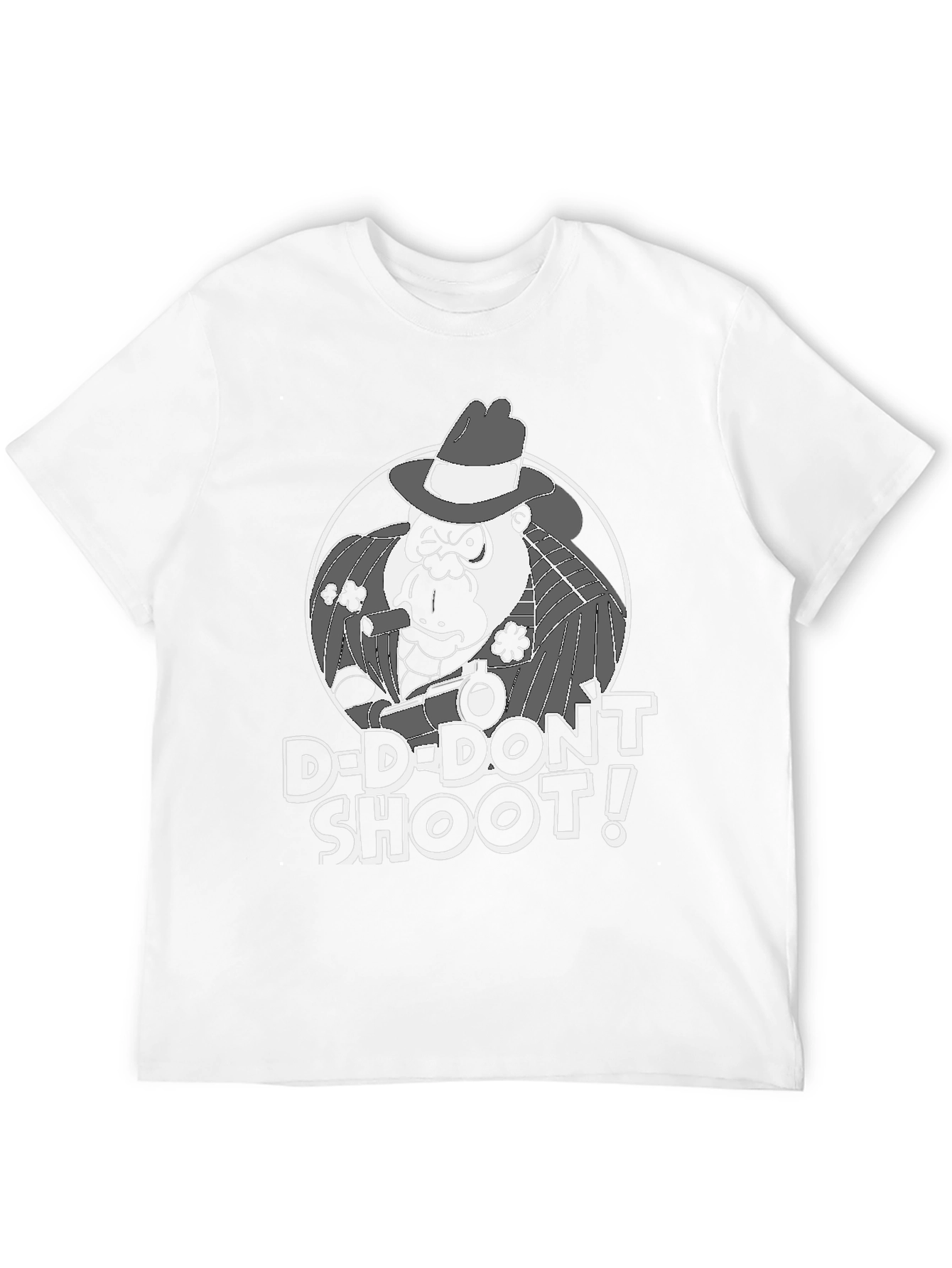 Gorilla Gangster Graphic Tee - D-D-Dont Shoot! T-Shirt