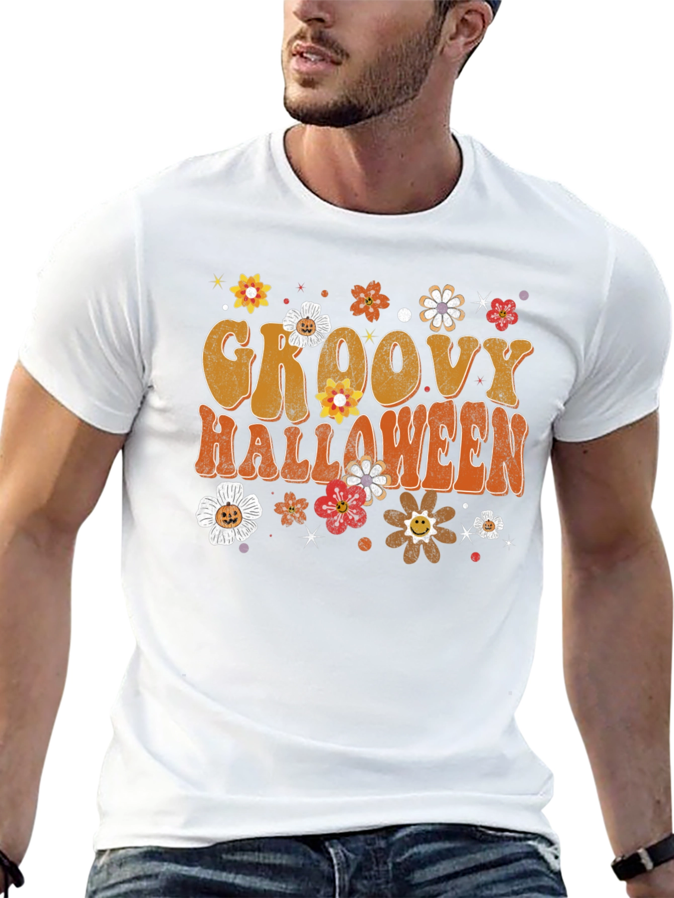 Groovy Halloween Graphic Tee
