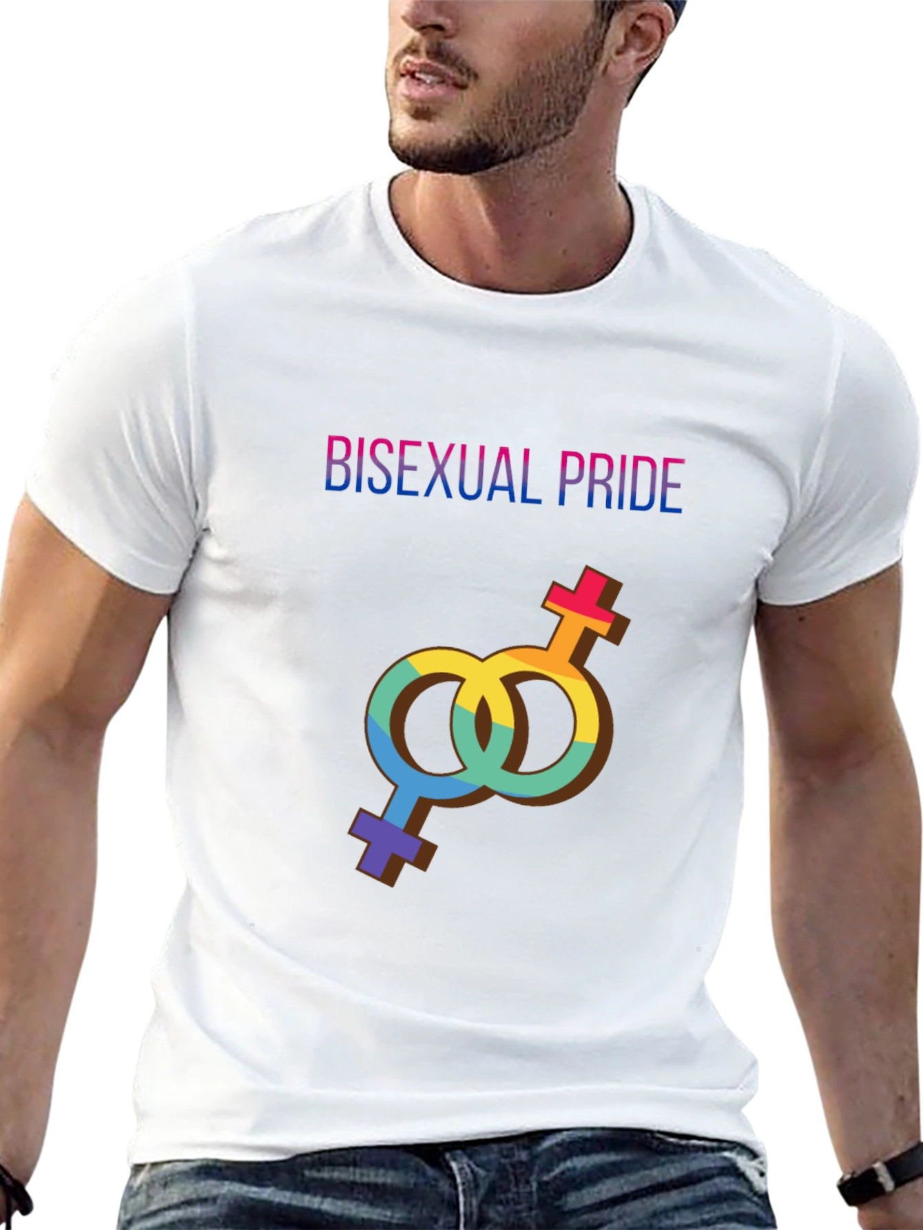 Bisexual Pride T-Shirt LGBTQ+ Apparel