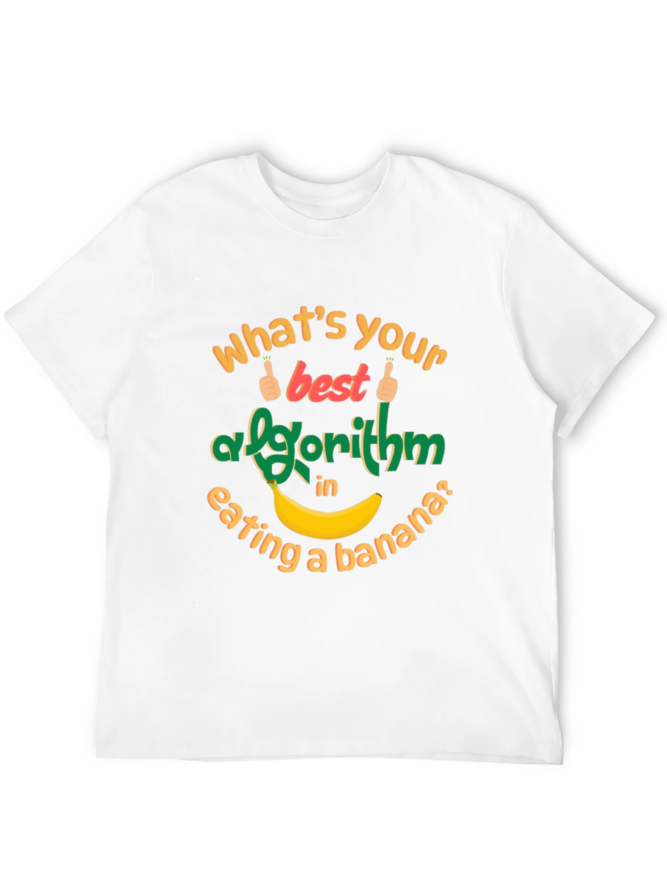 Algorithm Banana Eating T-Shirt