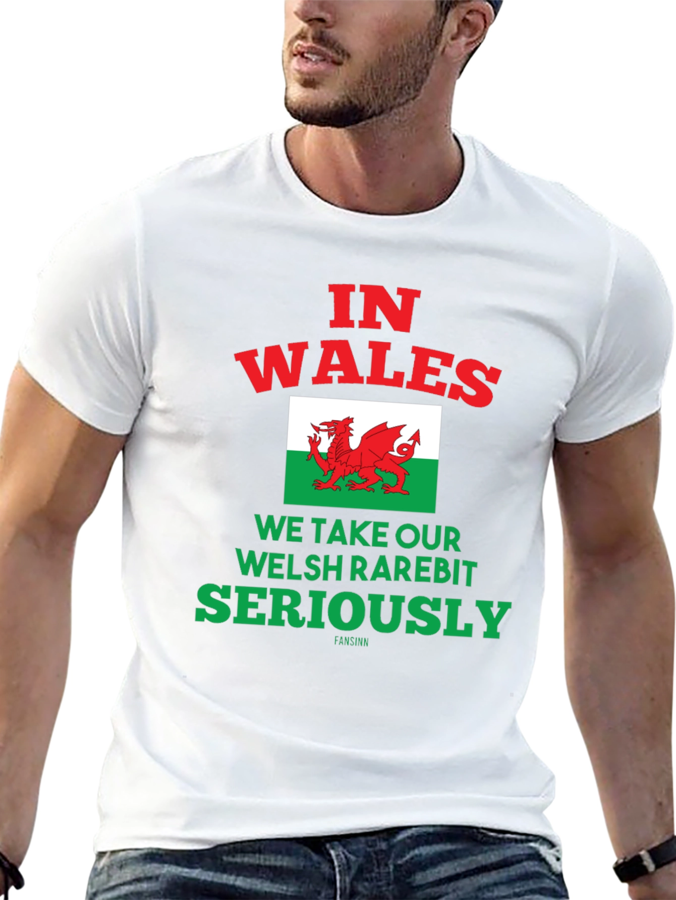 Welsh Rarebit T-Shirt - Wales Pride