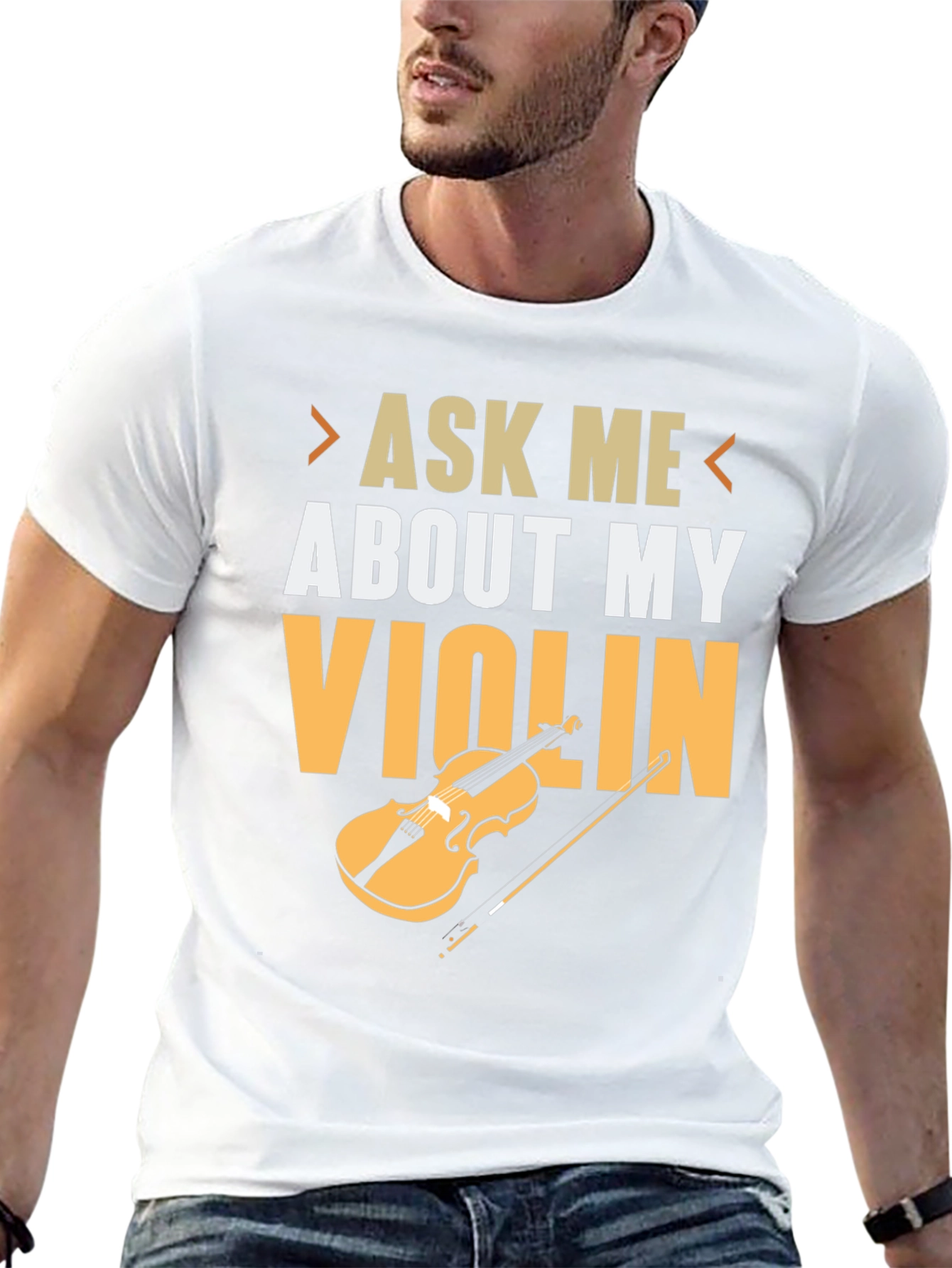 Ask Me About My Violin T-Shirt