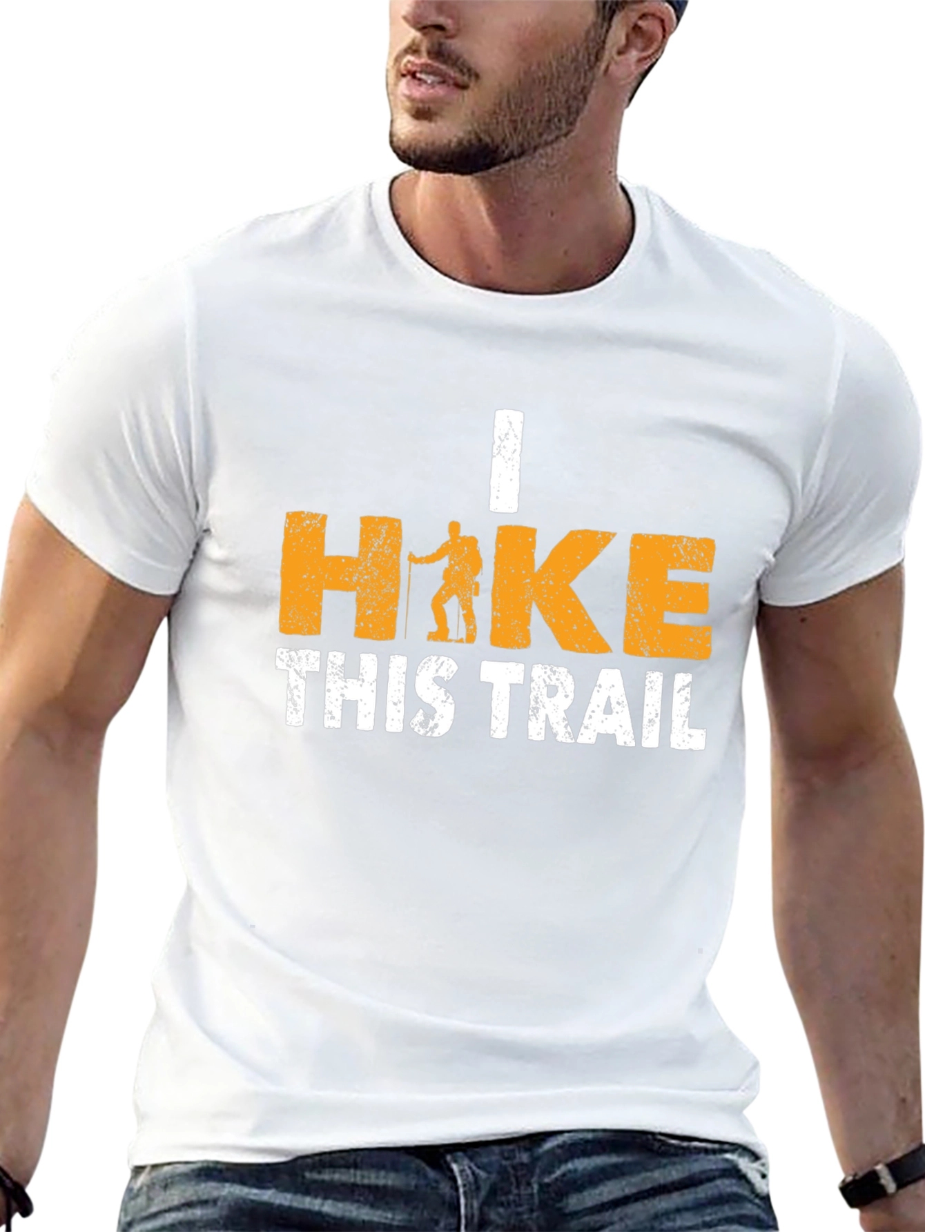I Hike This Trail Graphic T-Shirt
