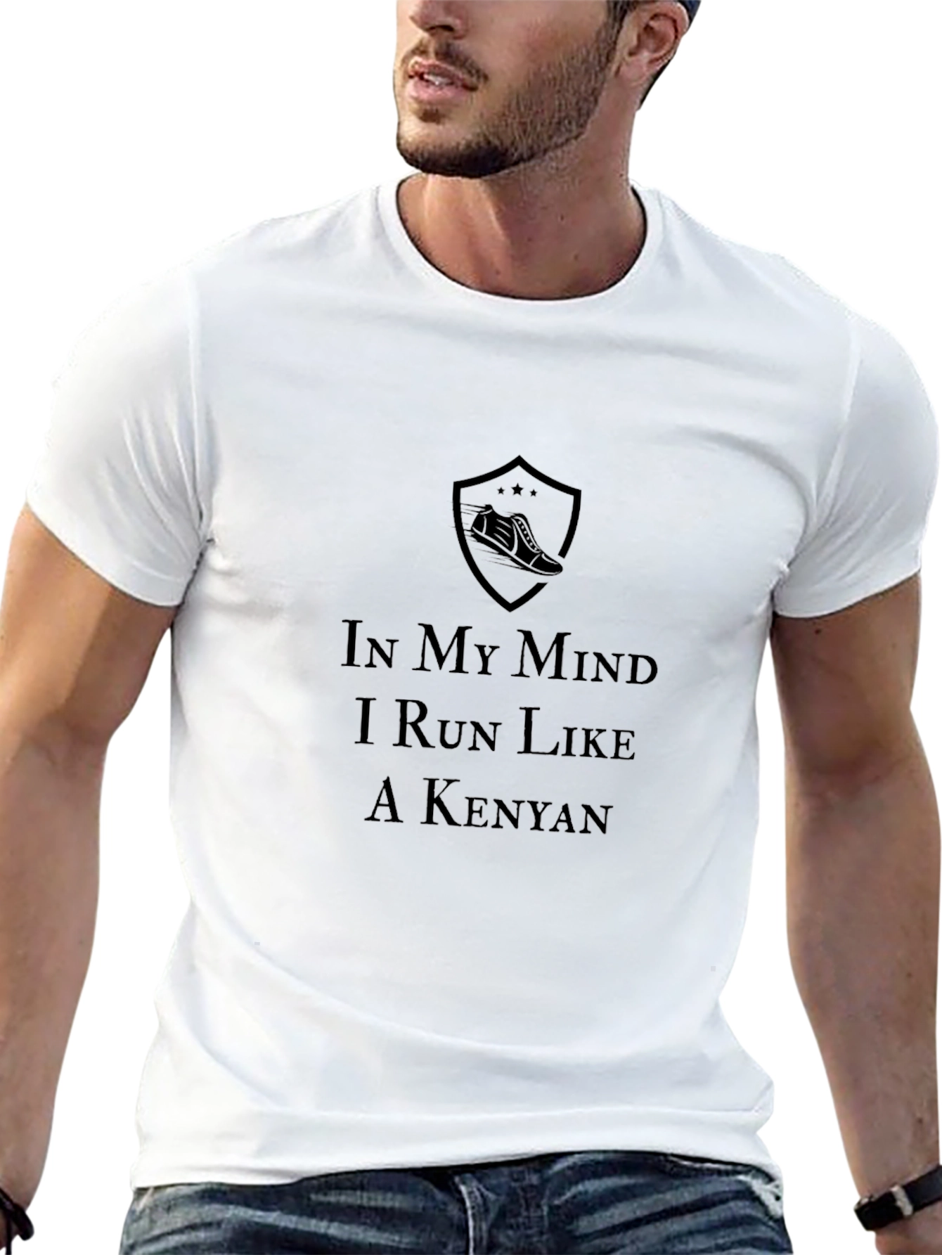 In My Mind I Run Like A Kenyan T-Shirt