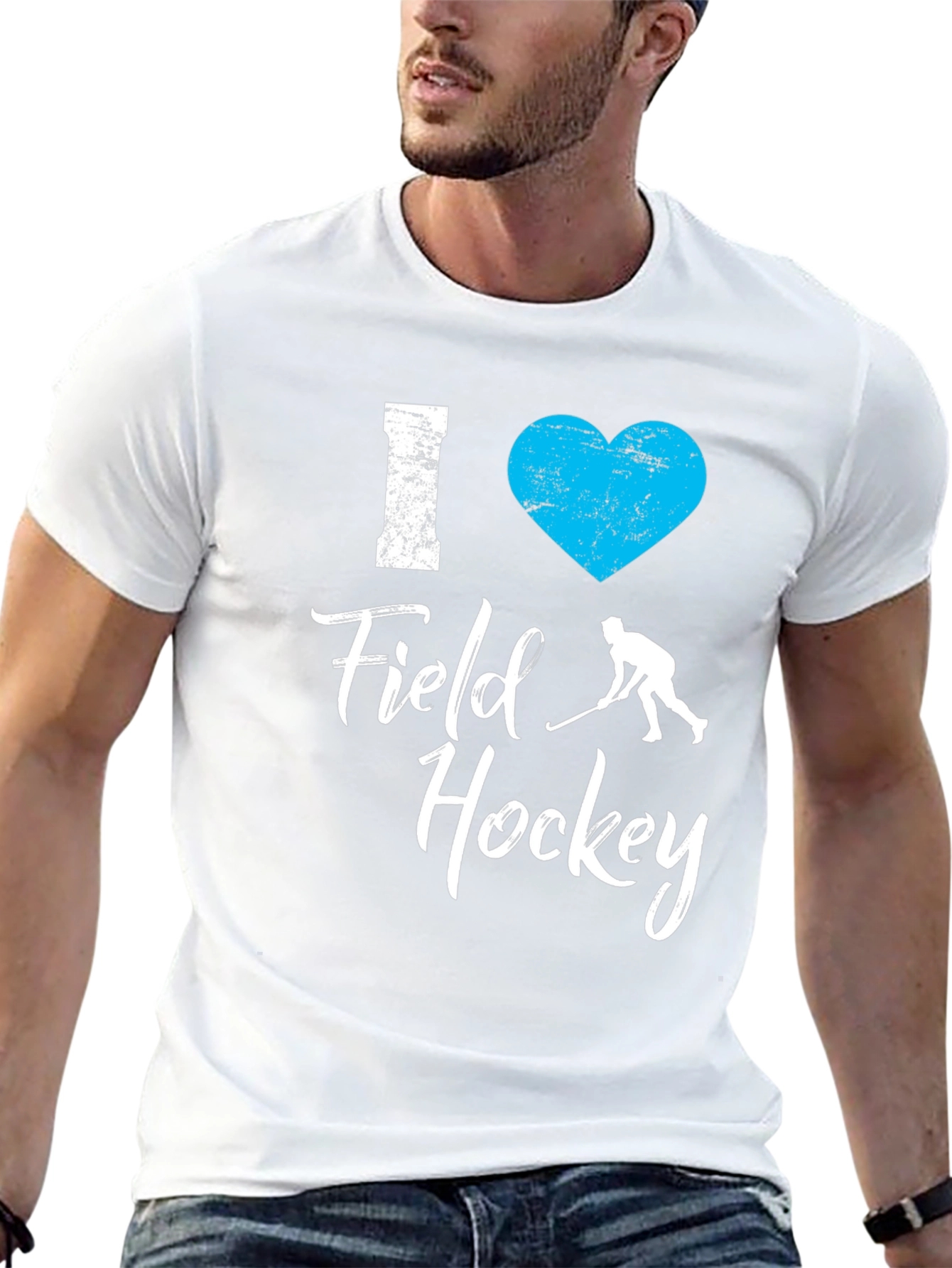 I Heart Field Hockey T-Shirt