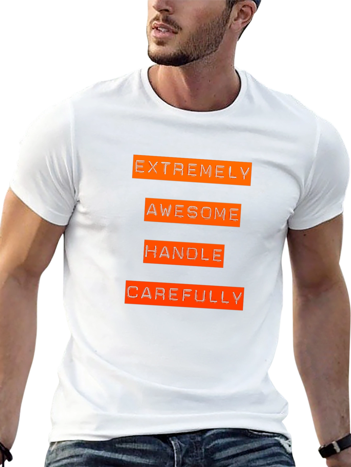 Awesome Handle T-Shirt - Funny Slogan Tee